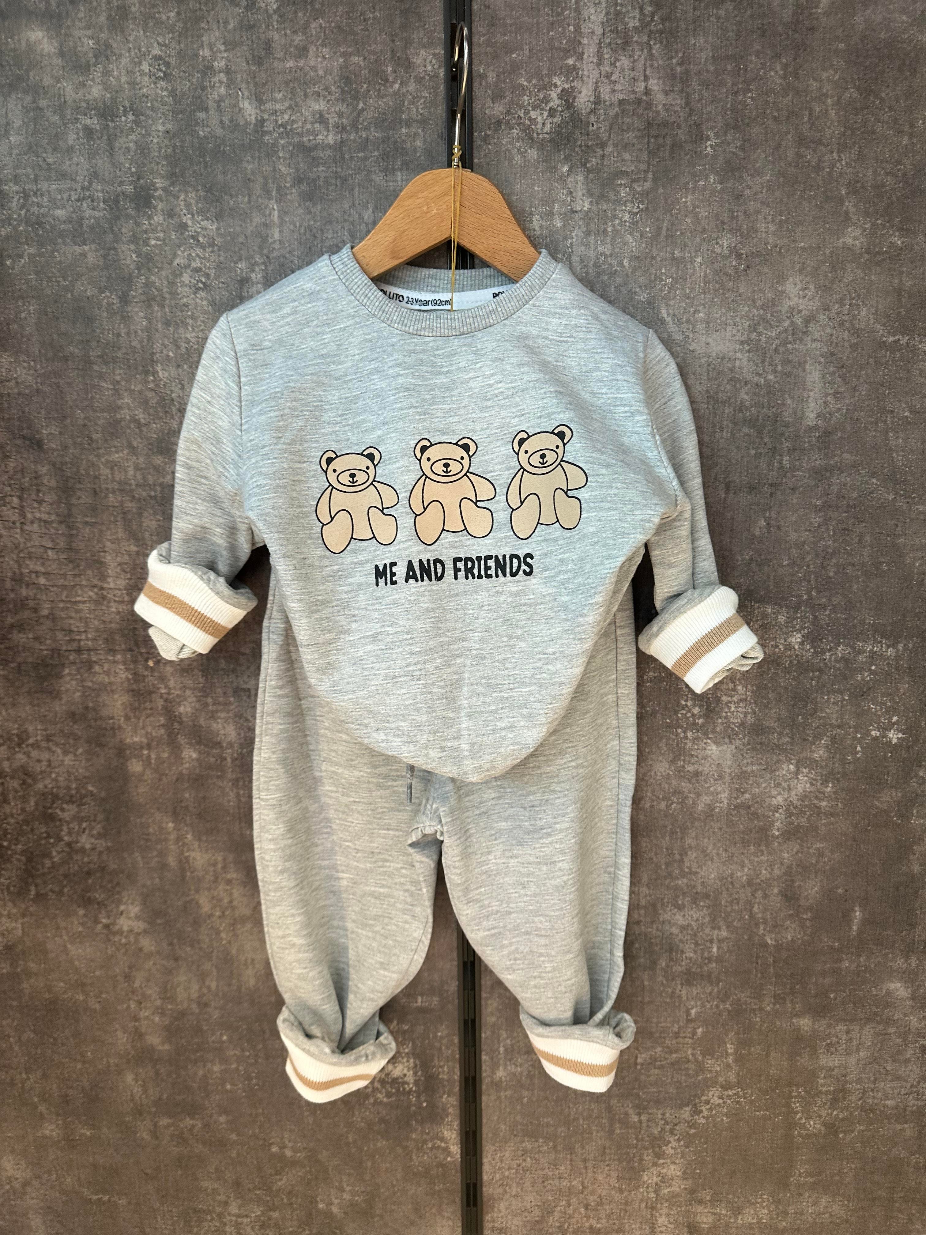 Gri Bear Takım 2-3yaşÇOCUKCABUTİK