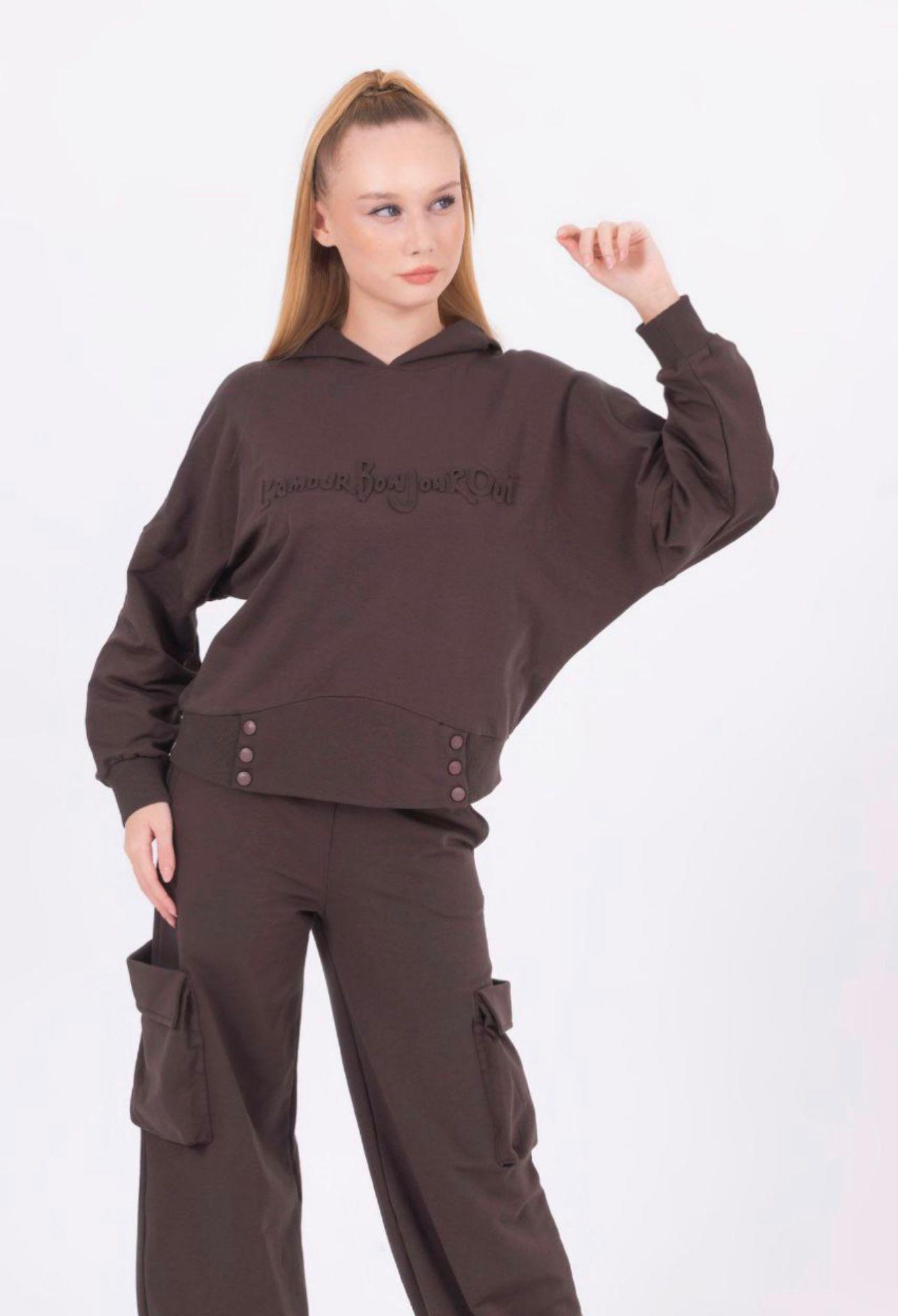 Kahve Lamour Takım ÇOCUKCABUTİK