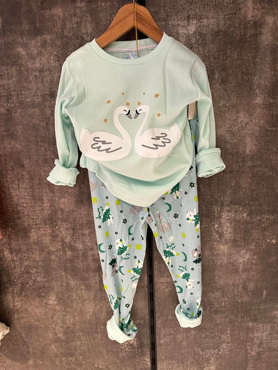 Kuğu Pijama TakımıÇOCUKCABUTİK
