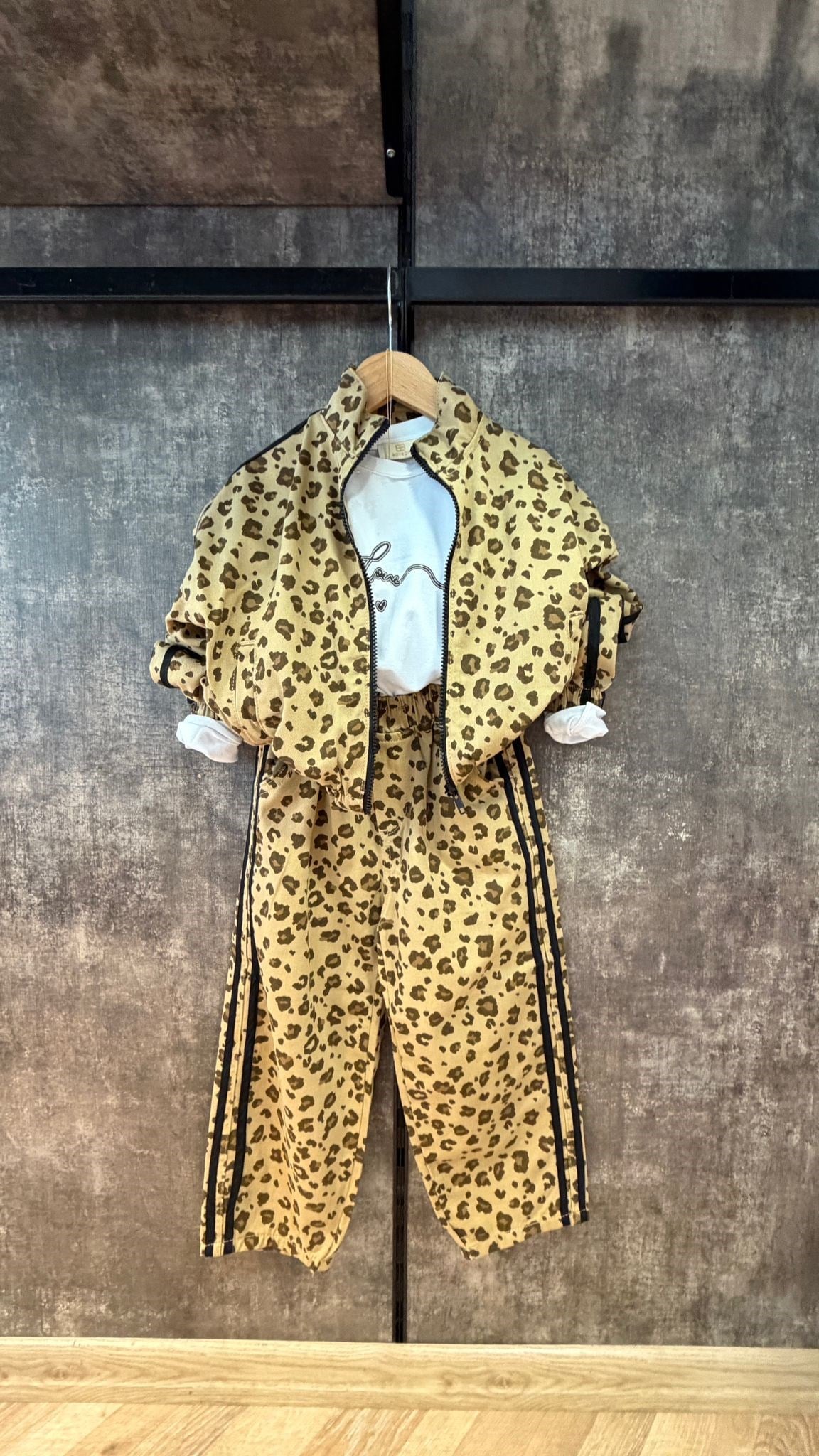 Leopar Üçlü TakımÇOCUKCABUTİK