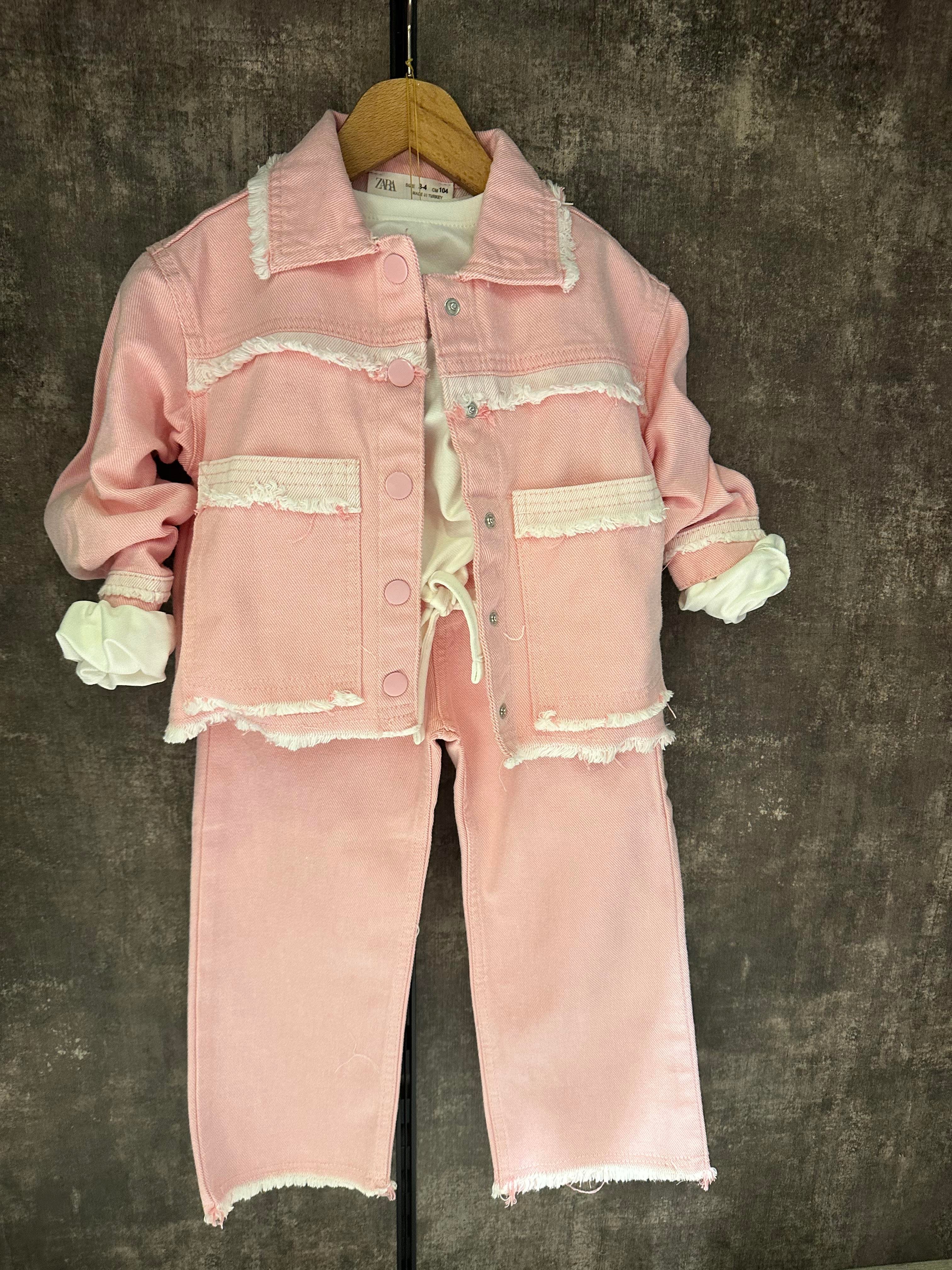 PEMBE CEKET PANTOLONÇOCUKCABUTİK