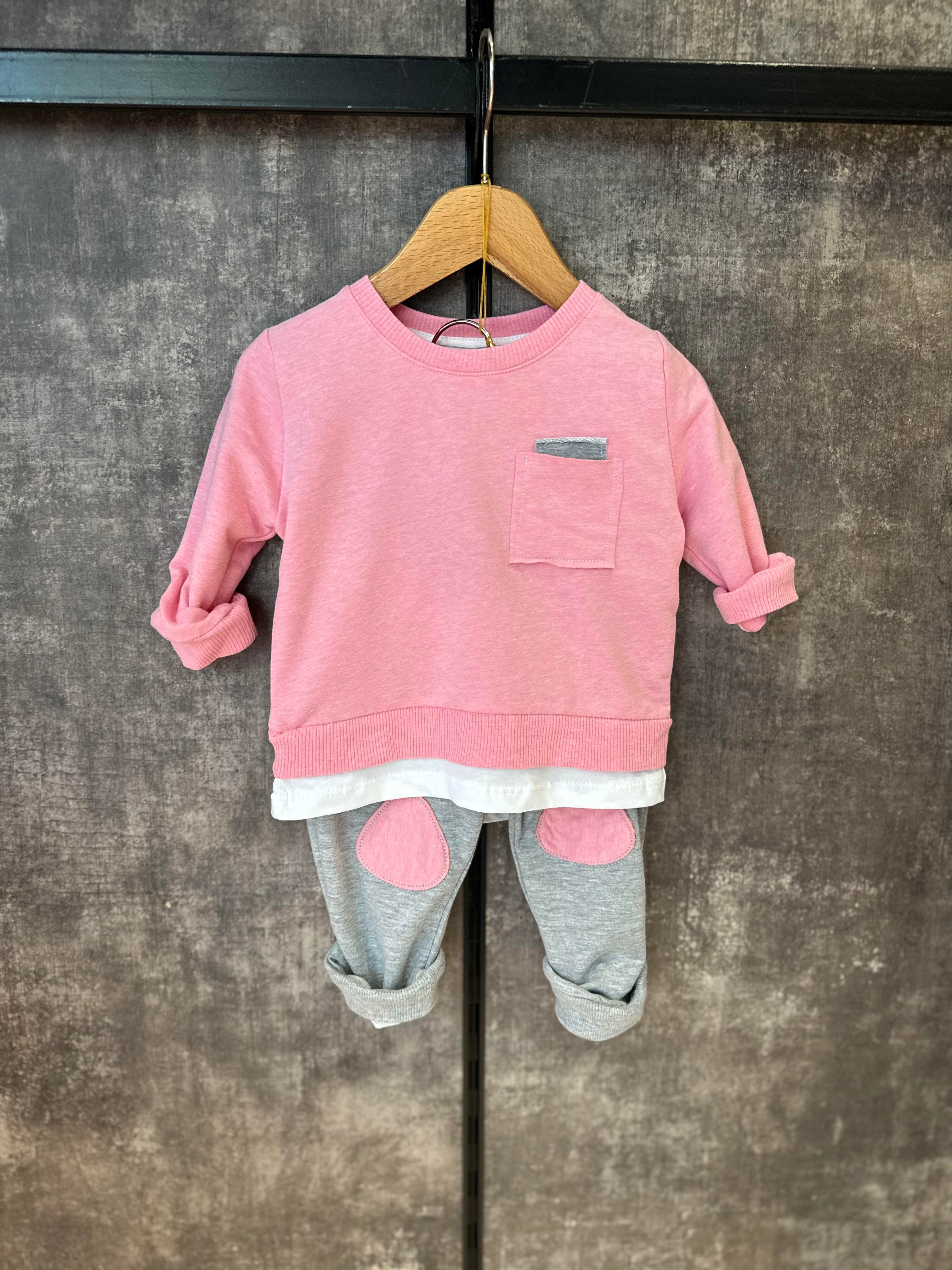 Pembe Cepli Bebek TakımÇOCUKCABUTİK