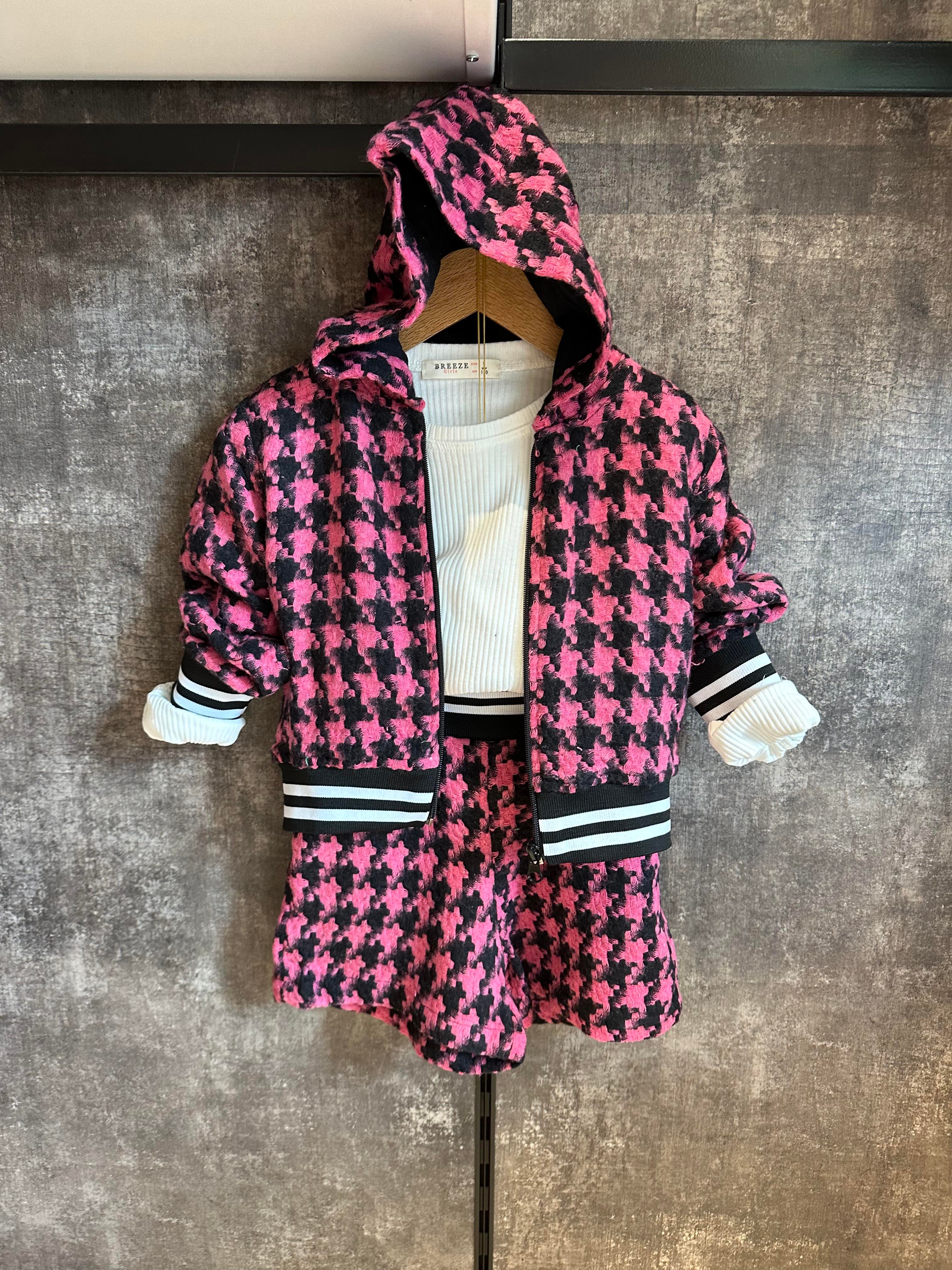 Pembe Kazayağı Desenli TakımÇOCUKCABUTİK