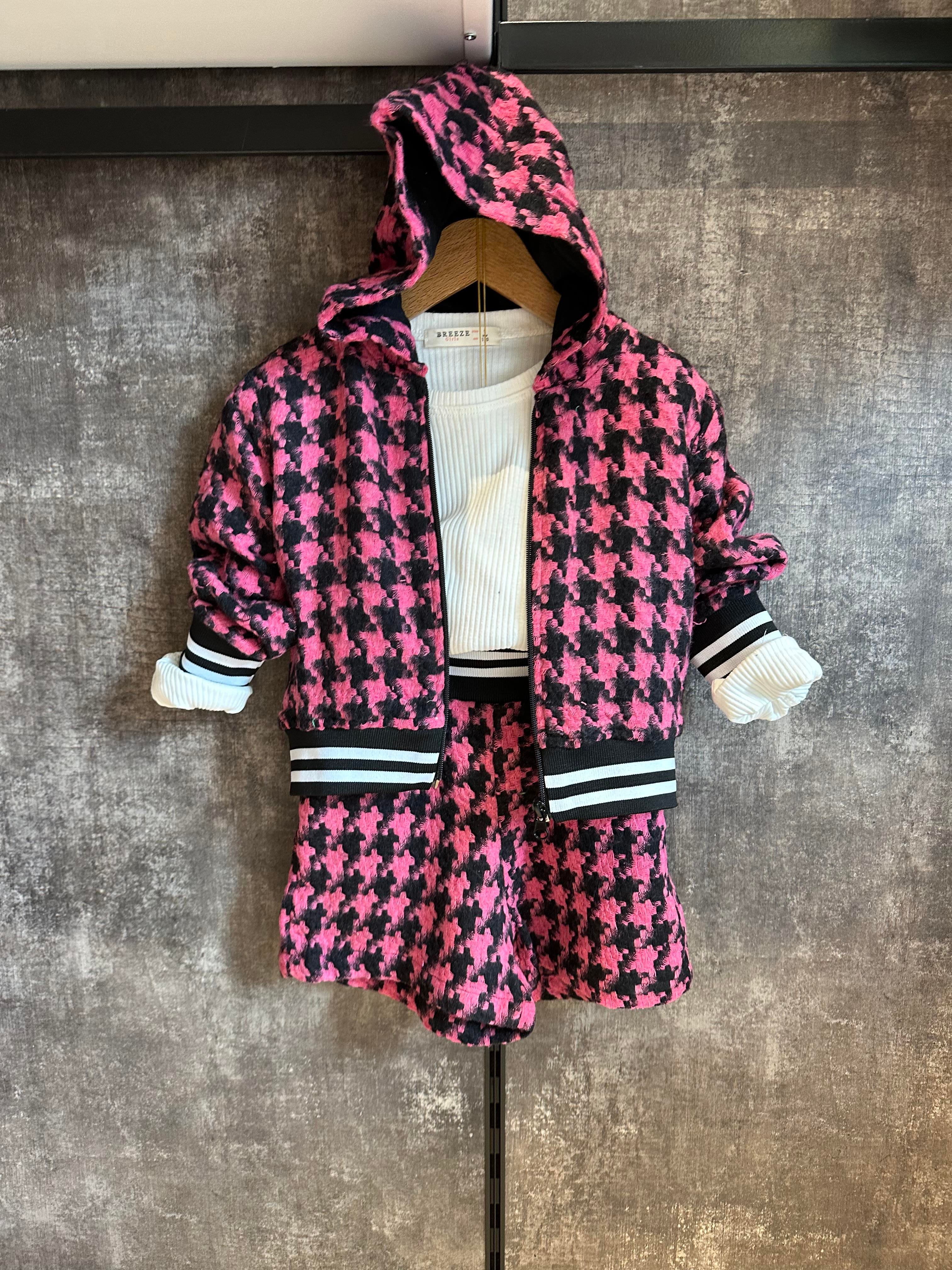 Pembe Kazayağı Desenli TakımÇOCUKCABUTİK