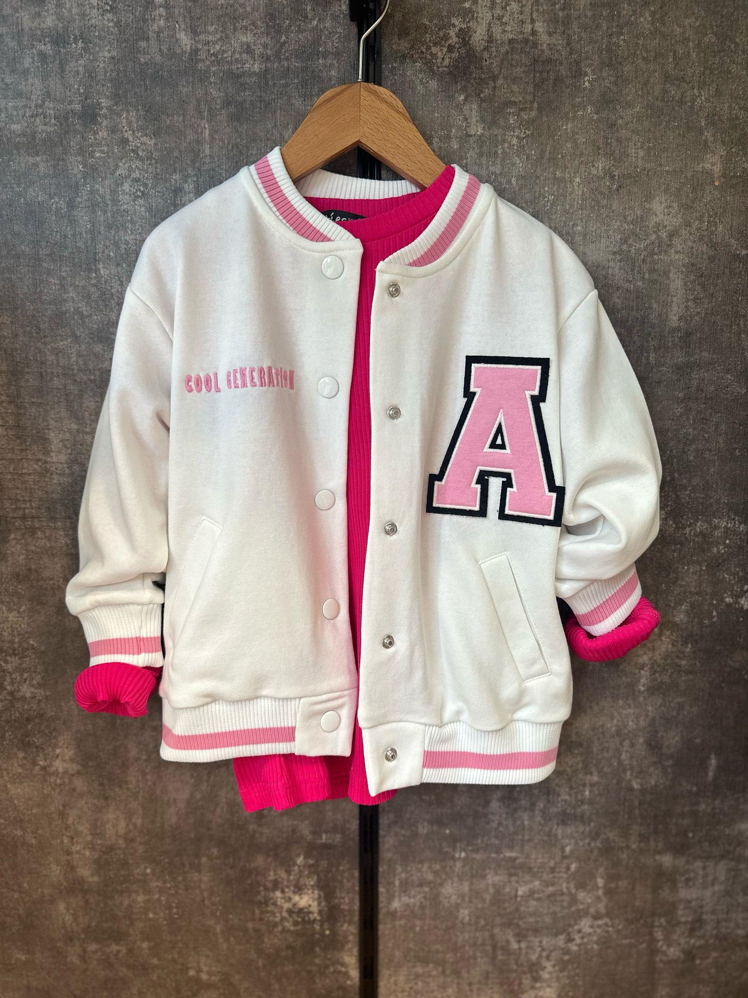 PEMBE KOLEJ CEKETÇOCUKCABUTİK