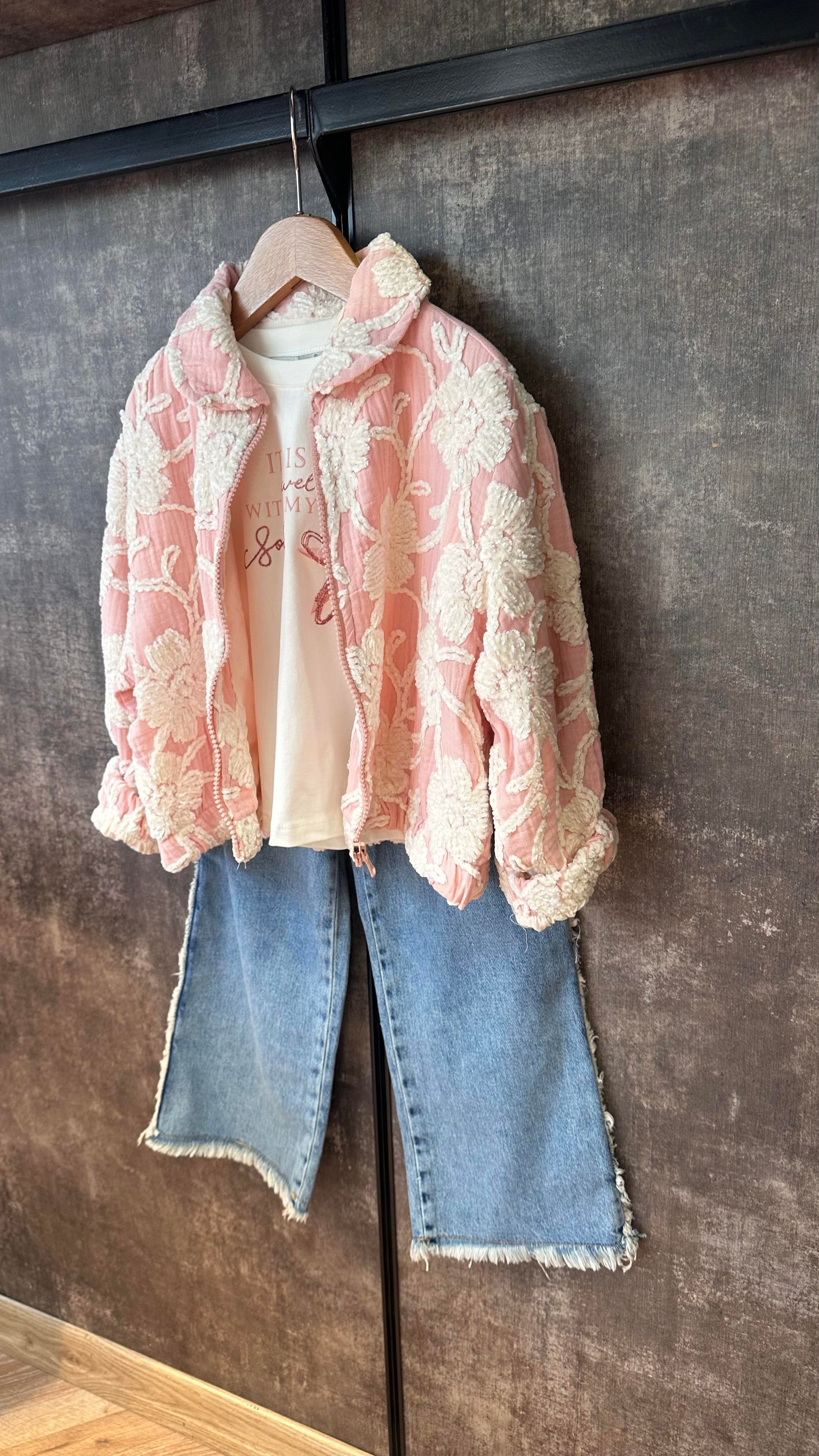 Pink Jean Üçlü TakımÇOCUKCABUTİK