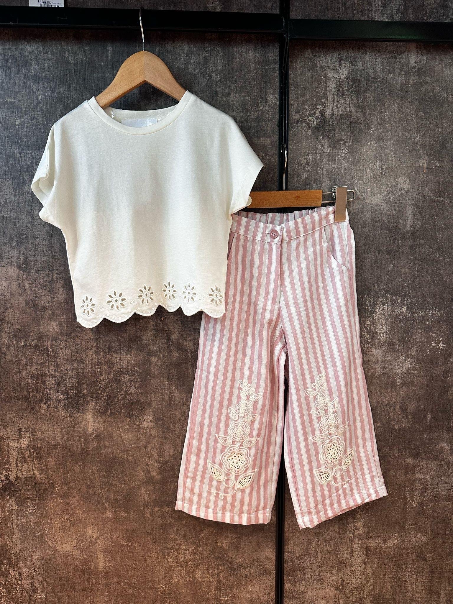 Pink Keten TakımÇOCUKCABUTİK