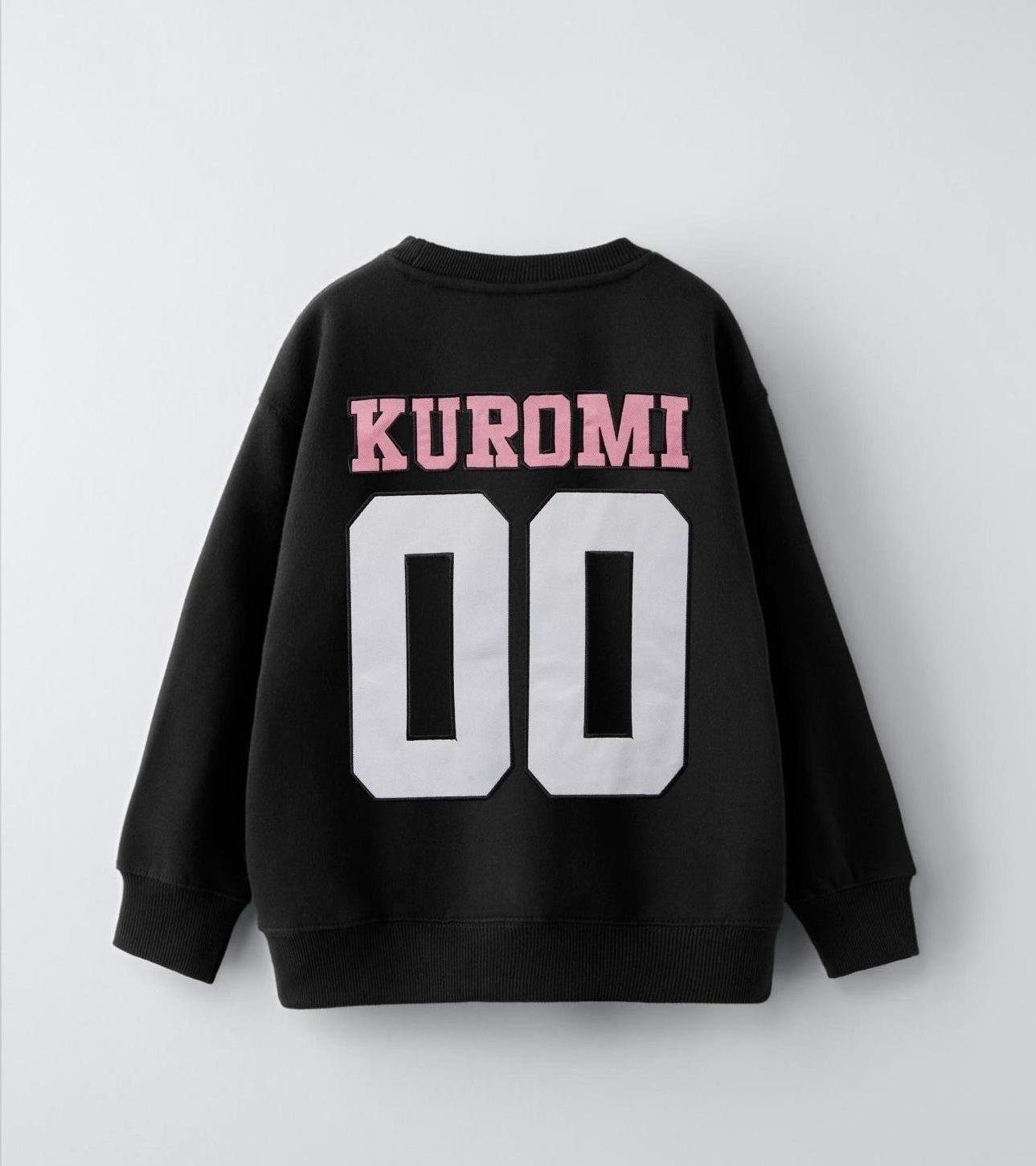 Siyah Kuromi SweatÇOCUKCABUTİK