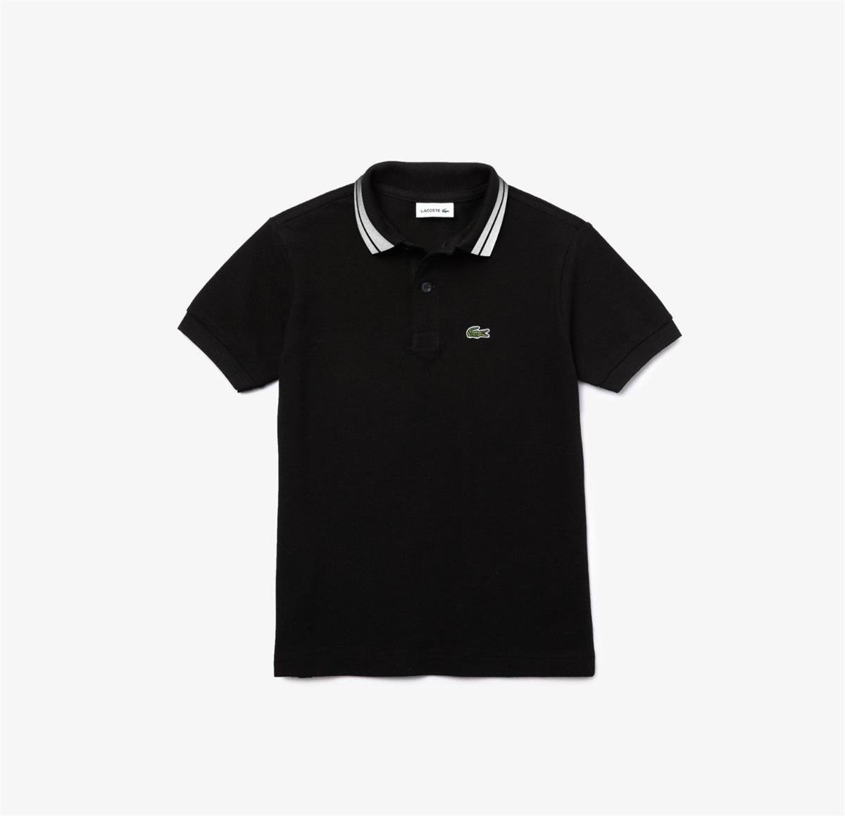 Siyah Lacoste Tshirt 