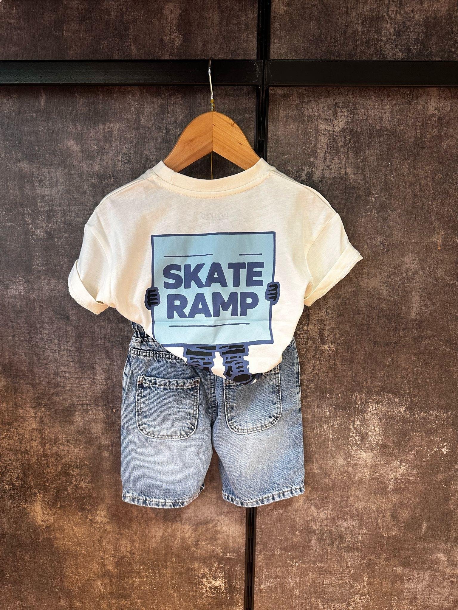 Skate Kot Şort Takım ÇOCUKCABUTİK
