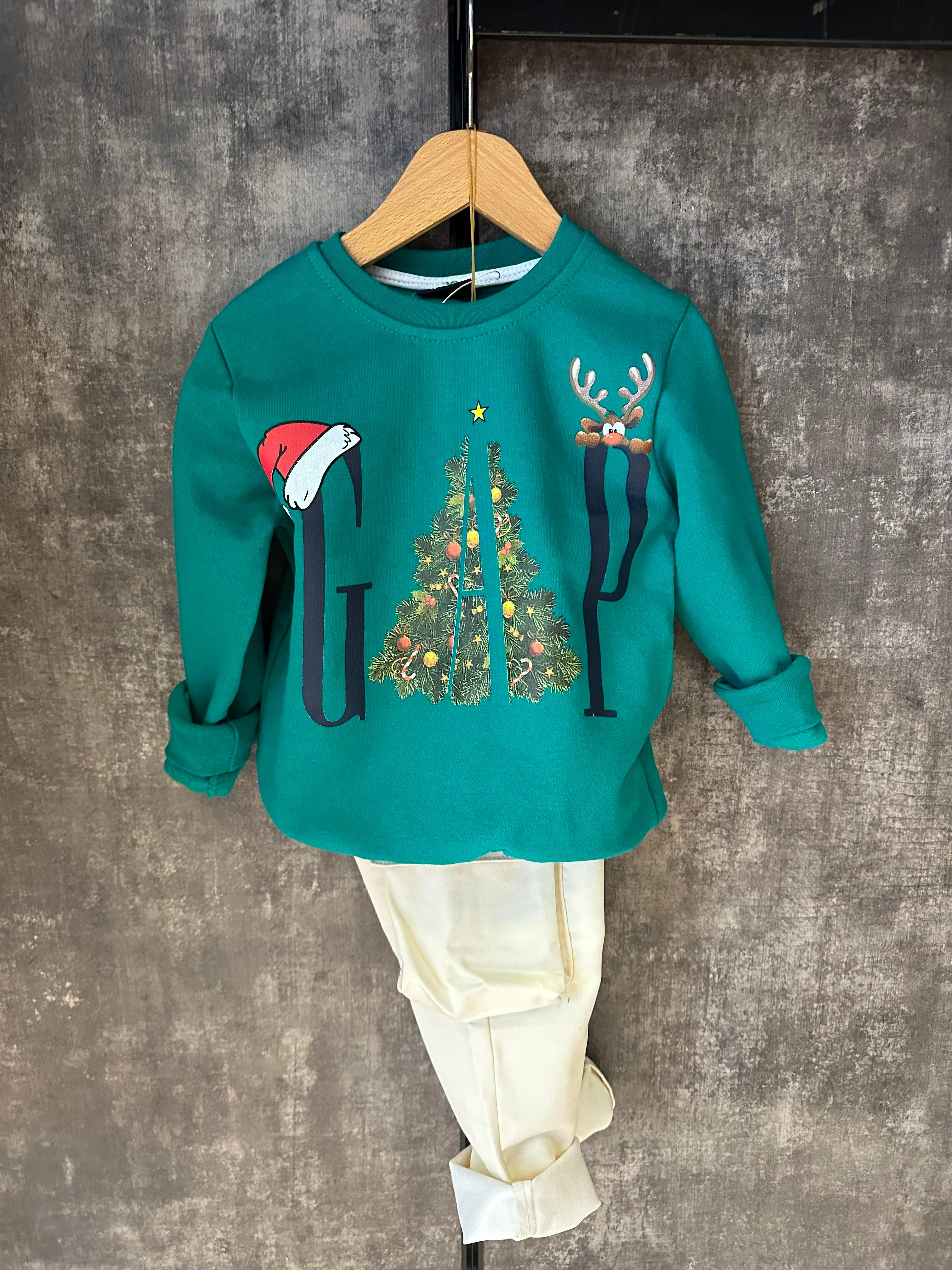 Unisex Yeni Yıl Sweatshirt ÇOCUKCABUTİK