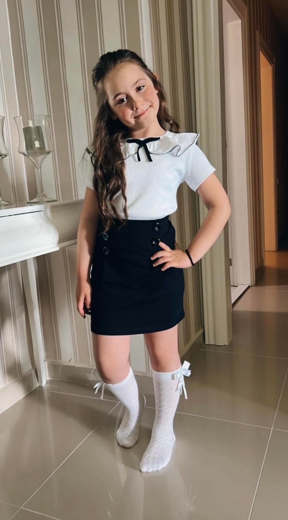 Yakalı Bluz & EtekÇOCUKCABUTİK