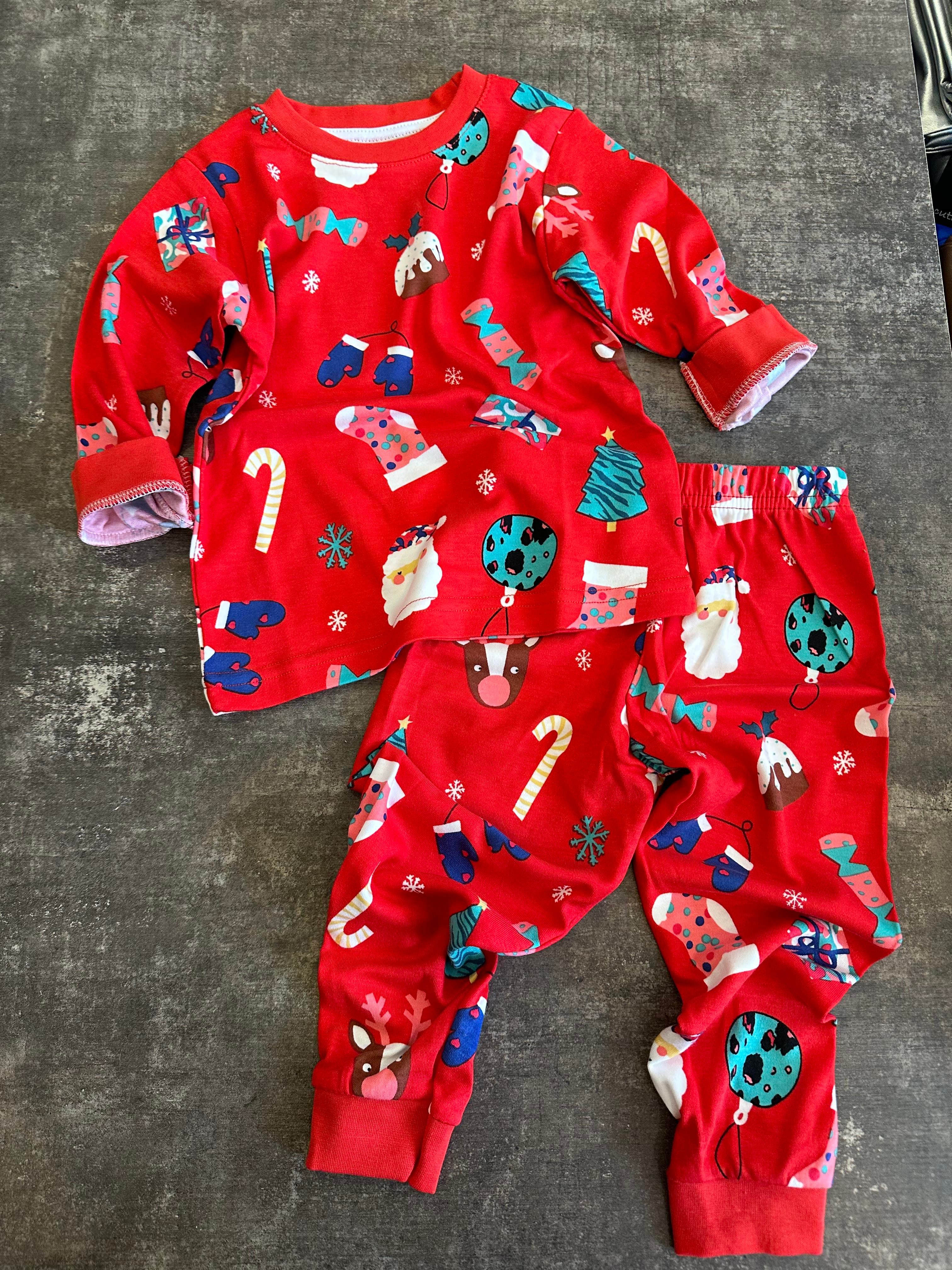 Yeni Yıl Unisex Pijama TakımıÇOCUKCABUTİK