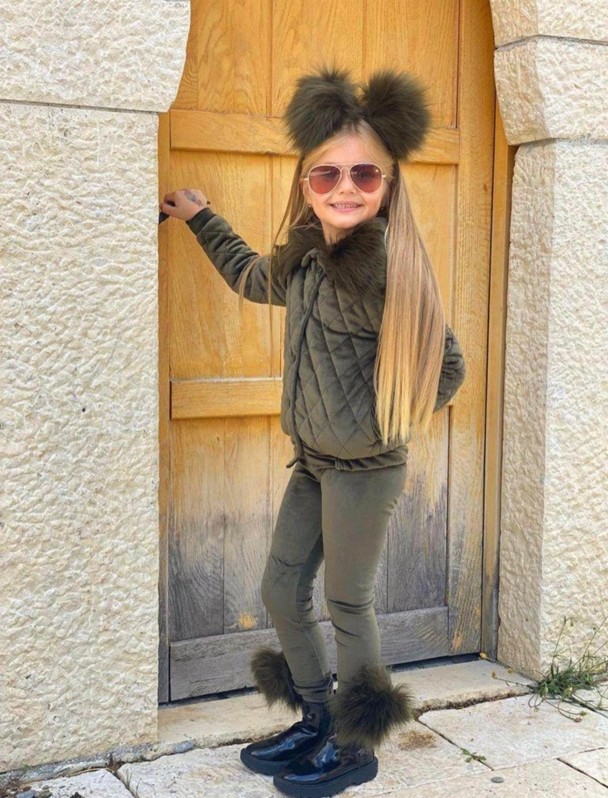Yeşil KAPİTONE MONT TAKIMÇOCUKCABUTİK