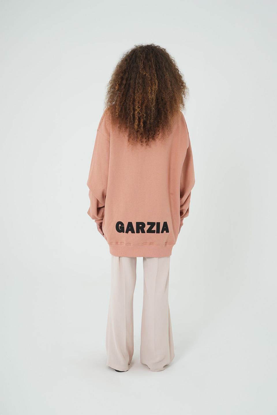 PUDRA Kapüşonsuz Garzia Sweatshirt