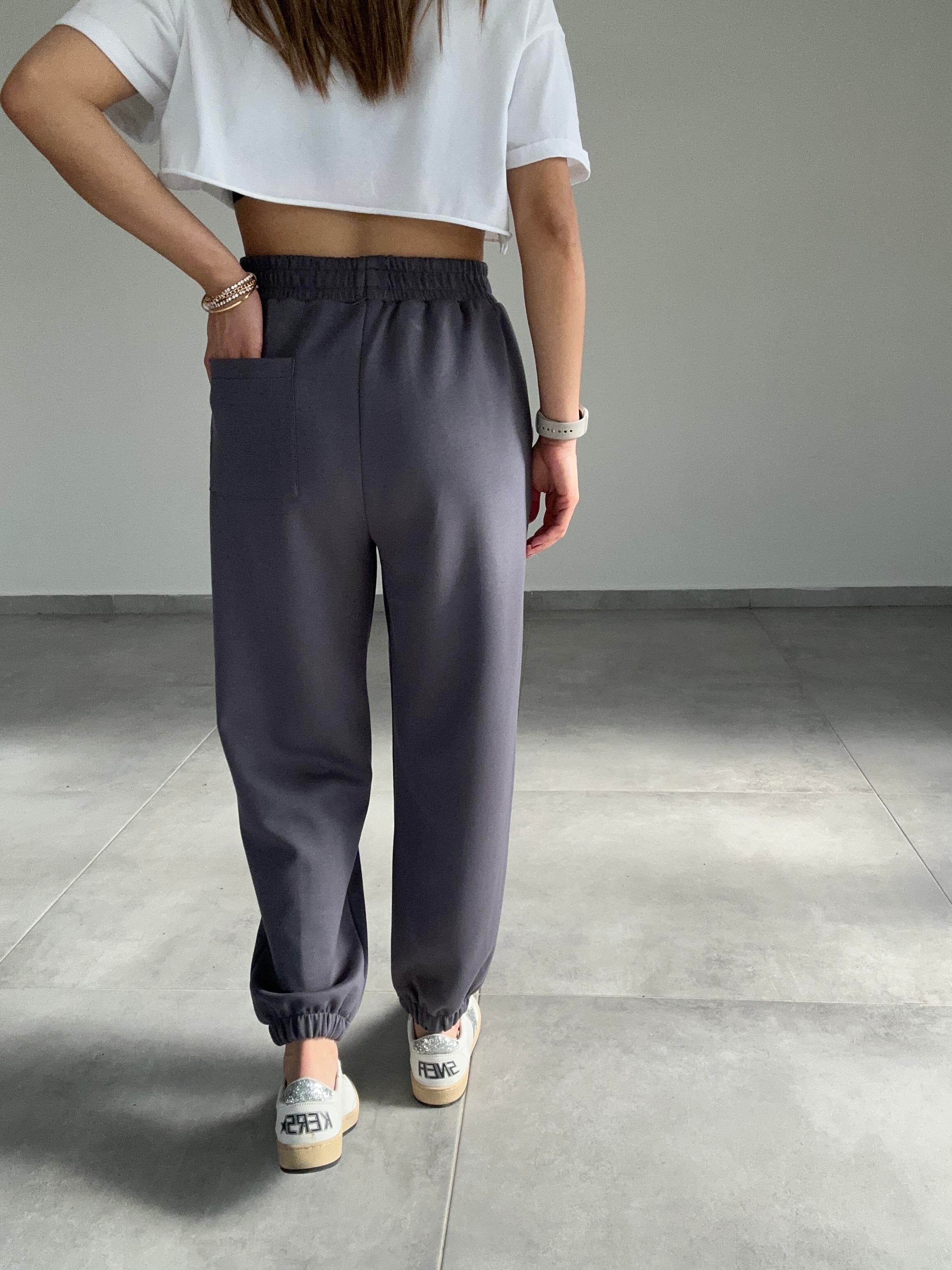 Antrasit Jogger Eşofman