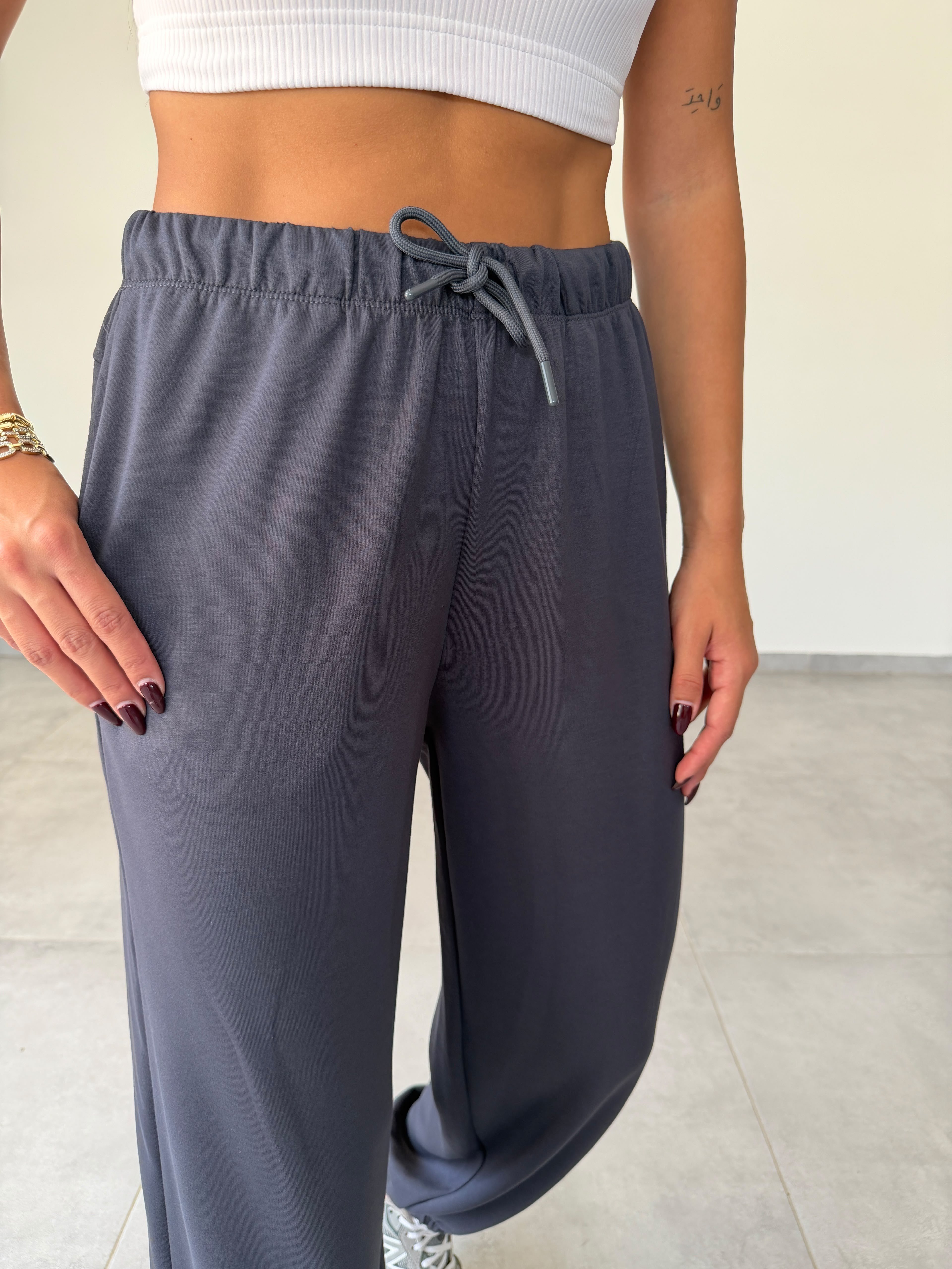 Antrasit Modal Jogger Eşofman