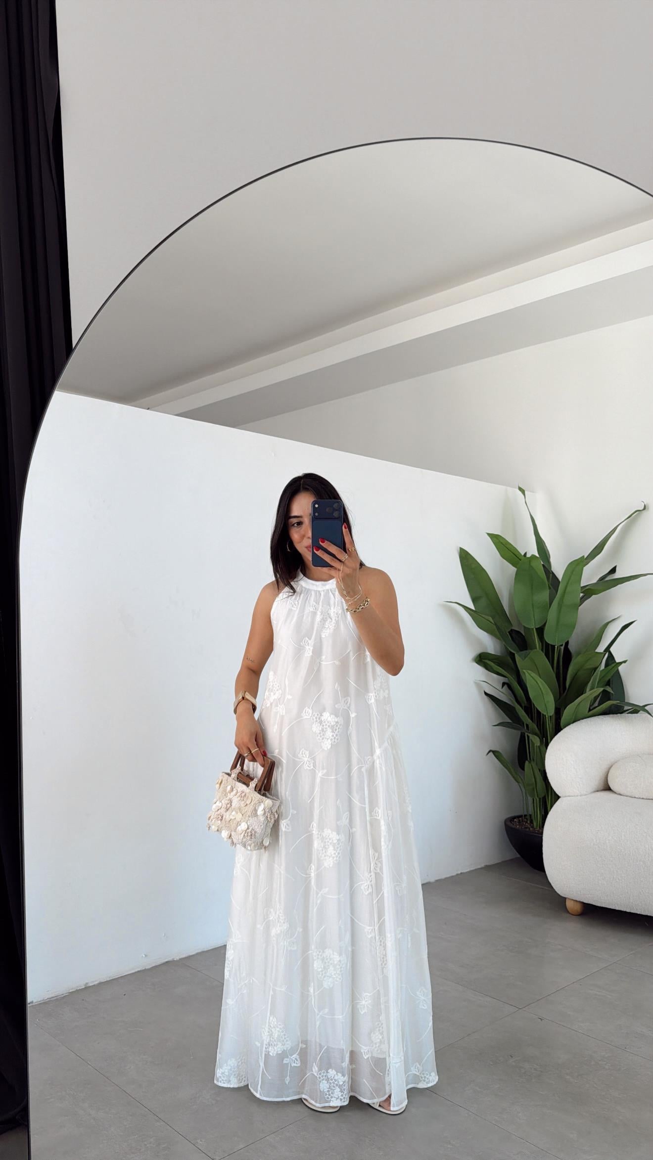 Aveline Lace Elbise