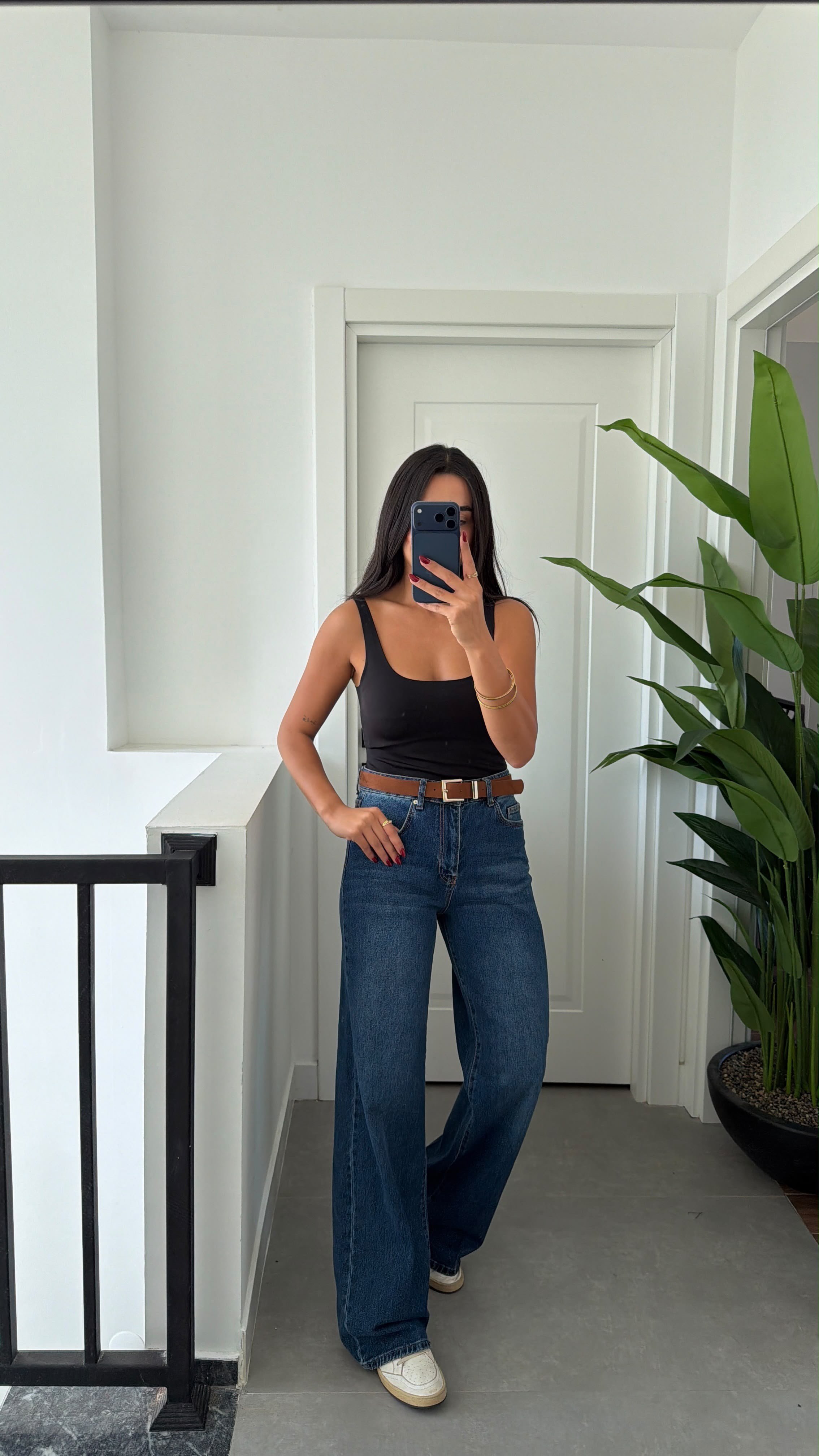 Blue Kemerli Jean
