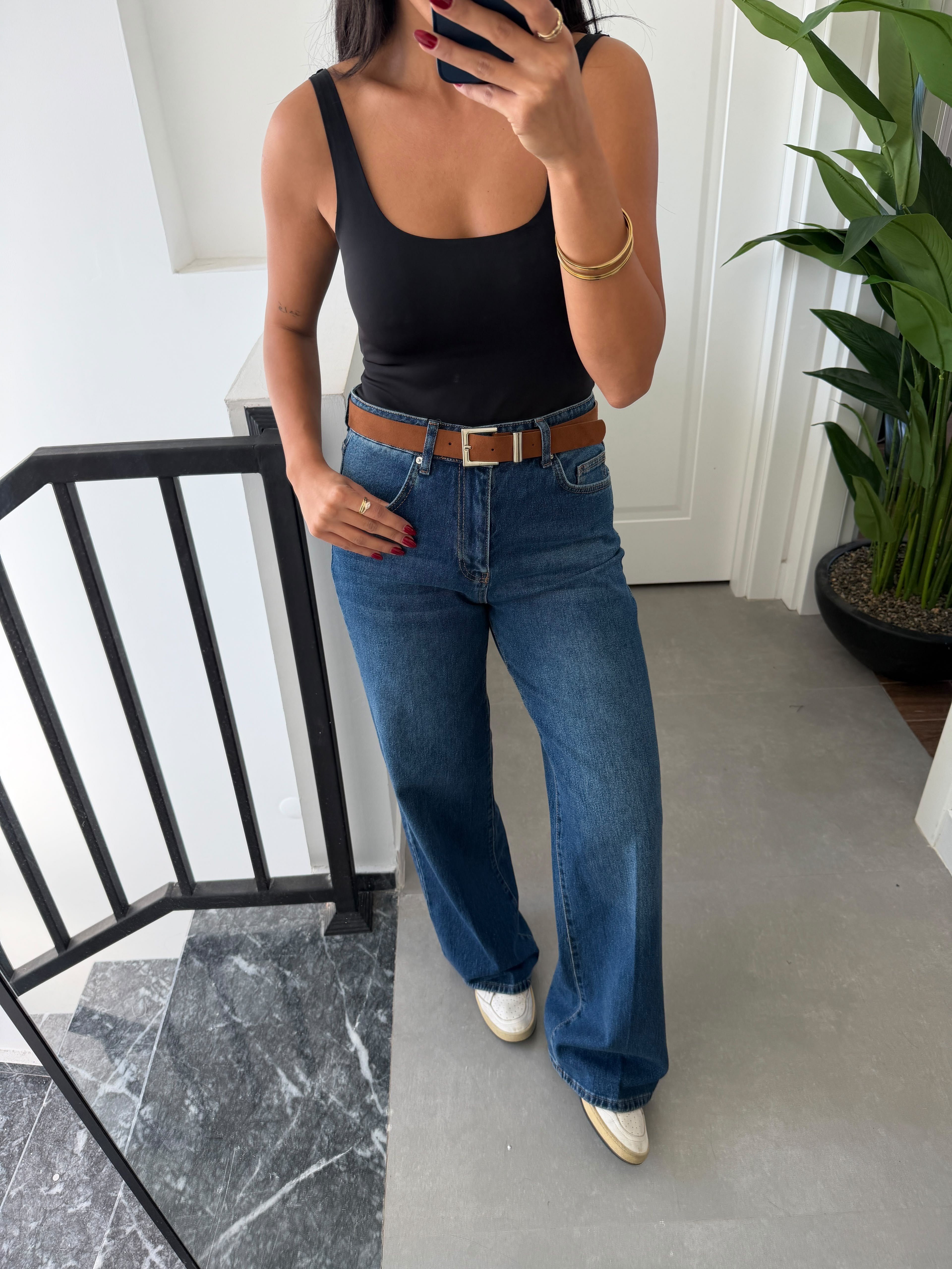Blue Kemerli Jean