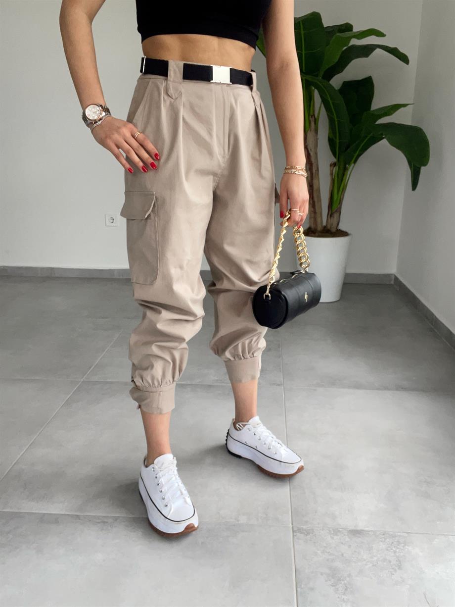 Camel Kargo Pantolon
