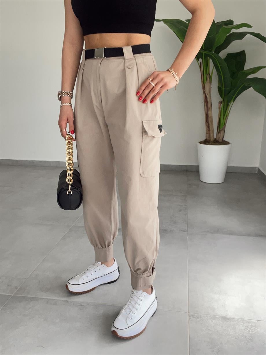 Camel Kargo Pantolon