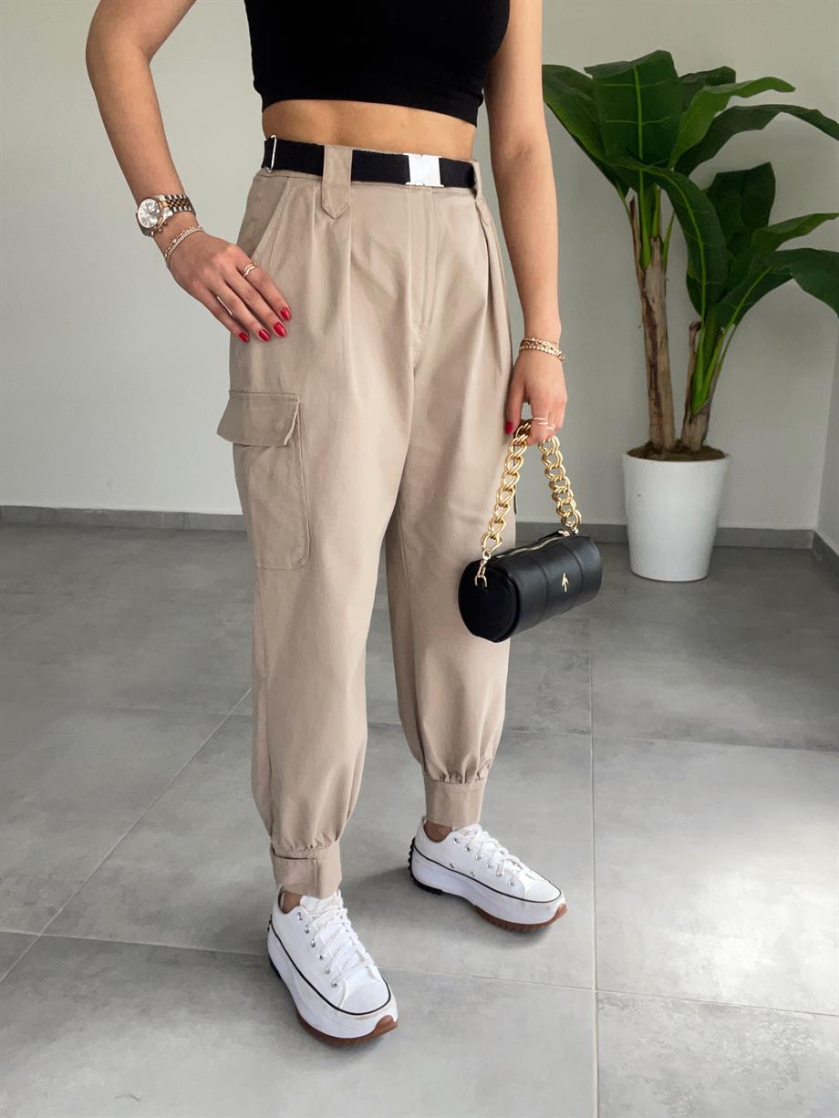 Camel Kargo Pantolon