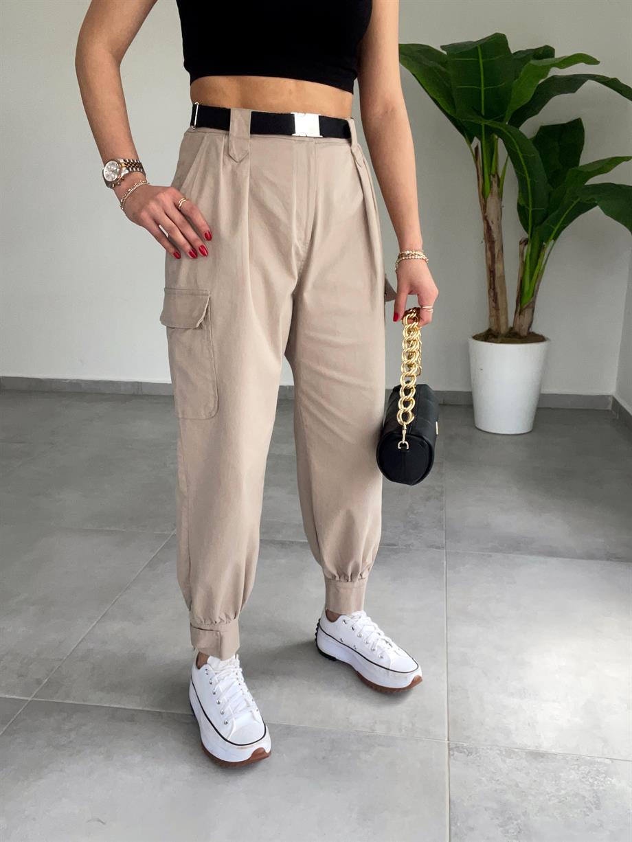 Camel Kargo Pantolon