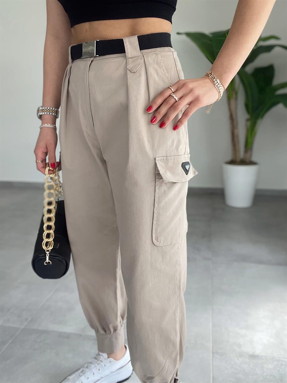 Camel Kargo Pantolon