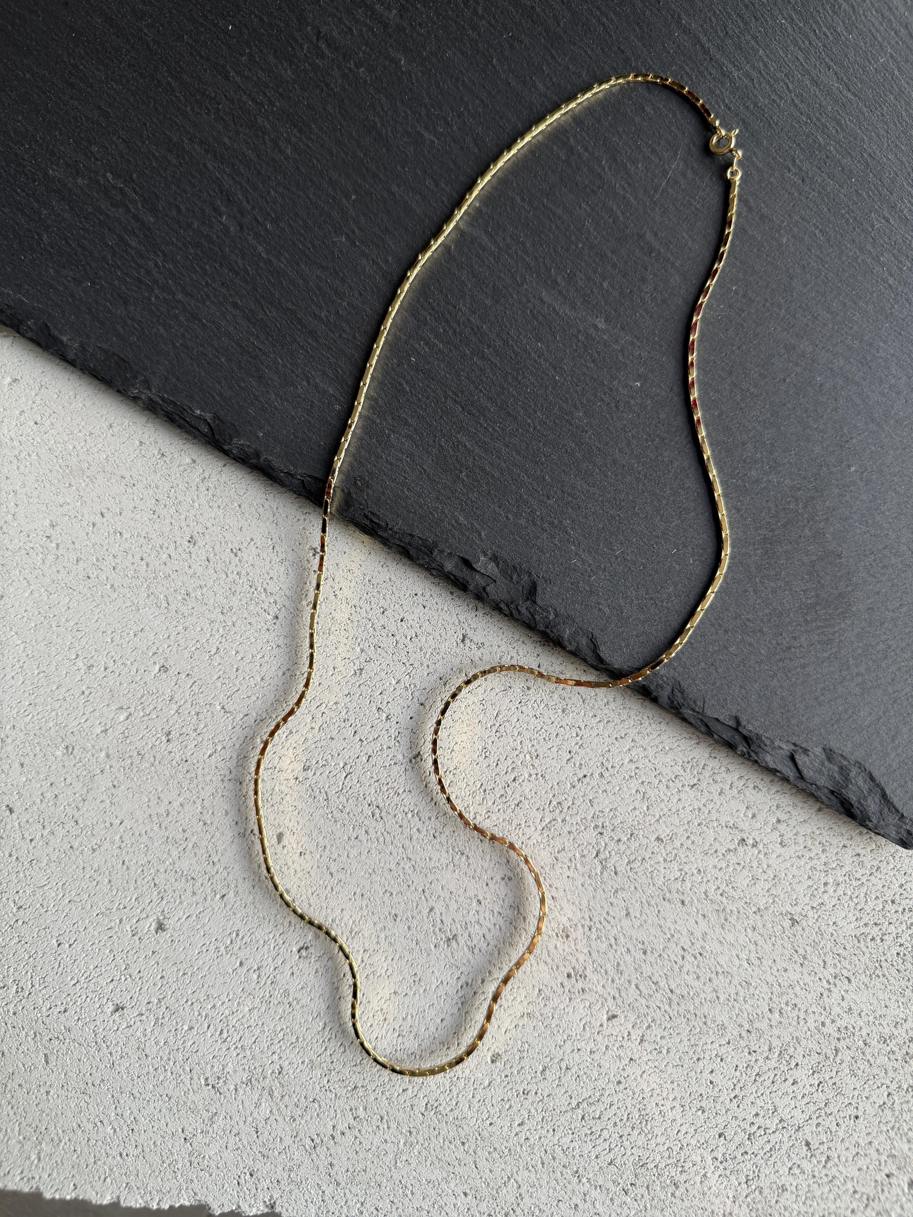 Çelik Gold Kolye 01