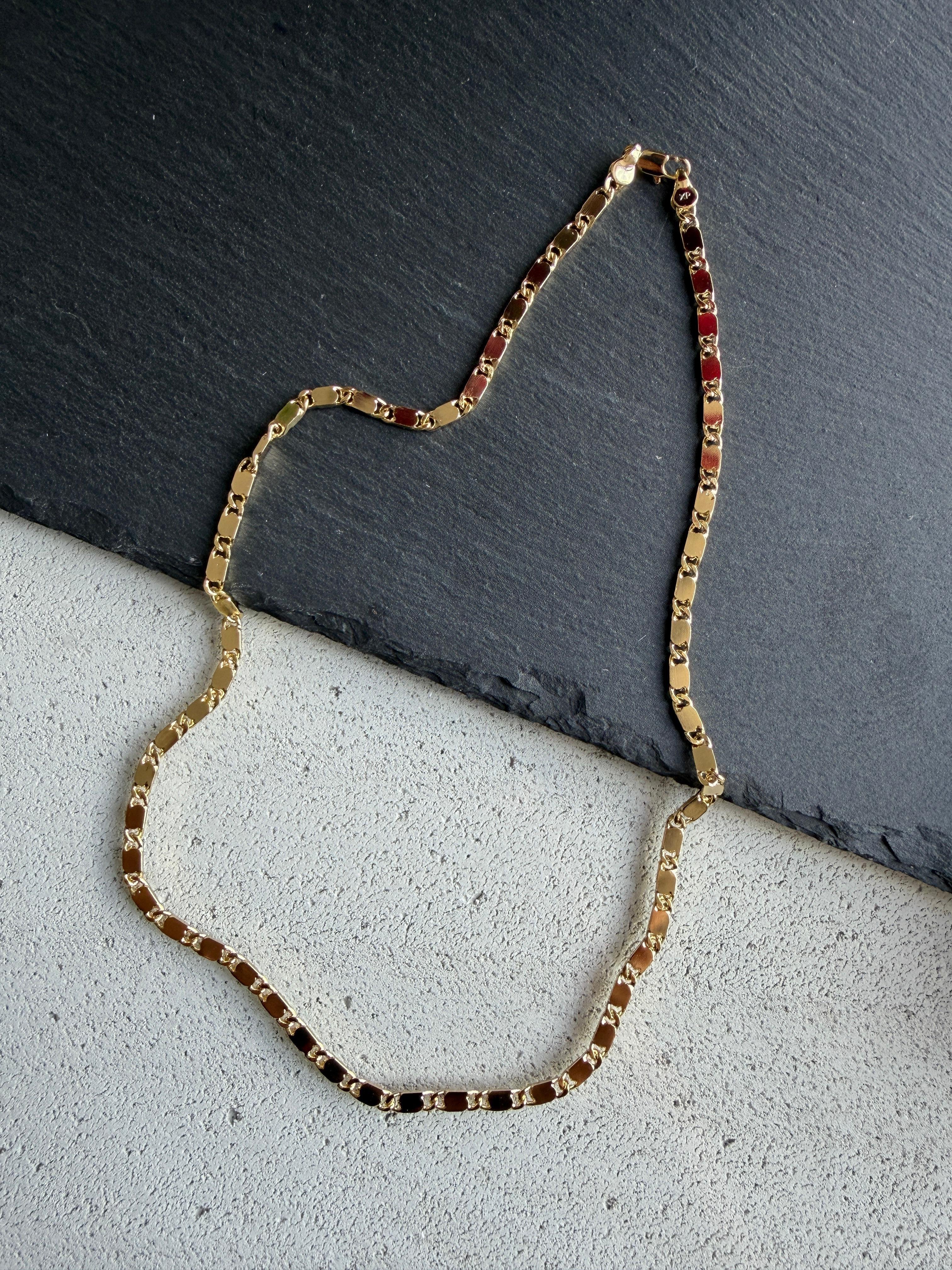 Çelik Gold Kolye 04