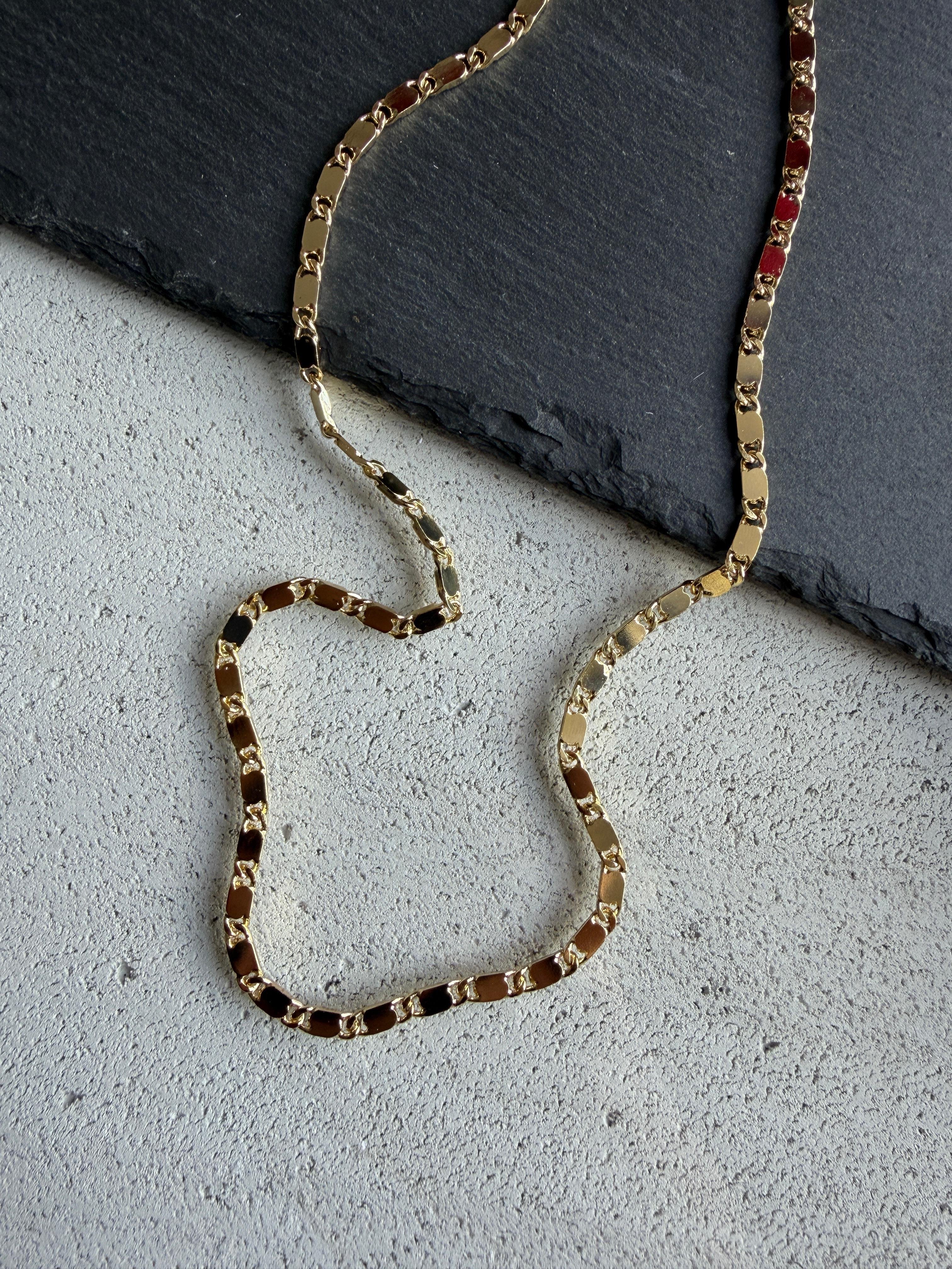 Çelik Gold Kolye 04