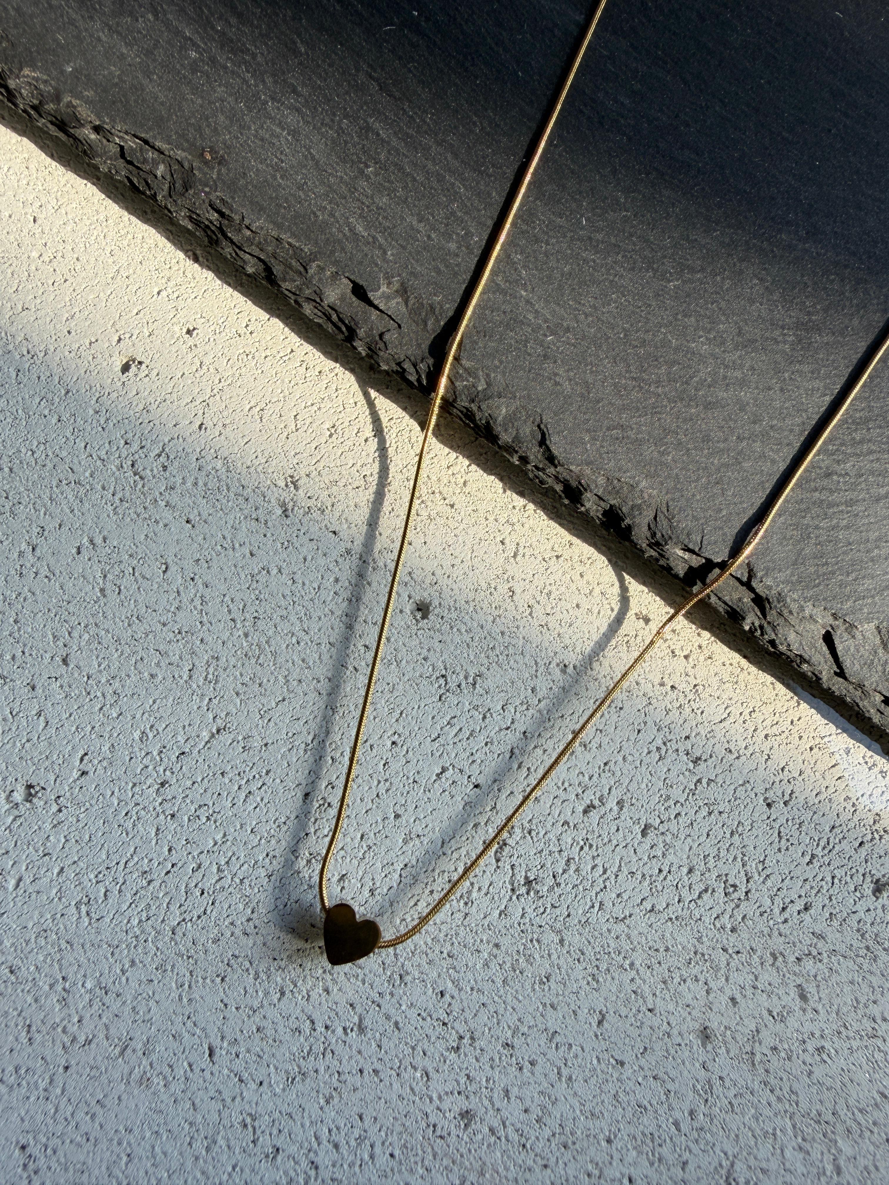 Çelik Gold Kolye 09