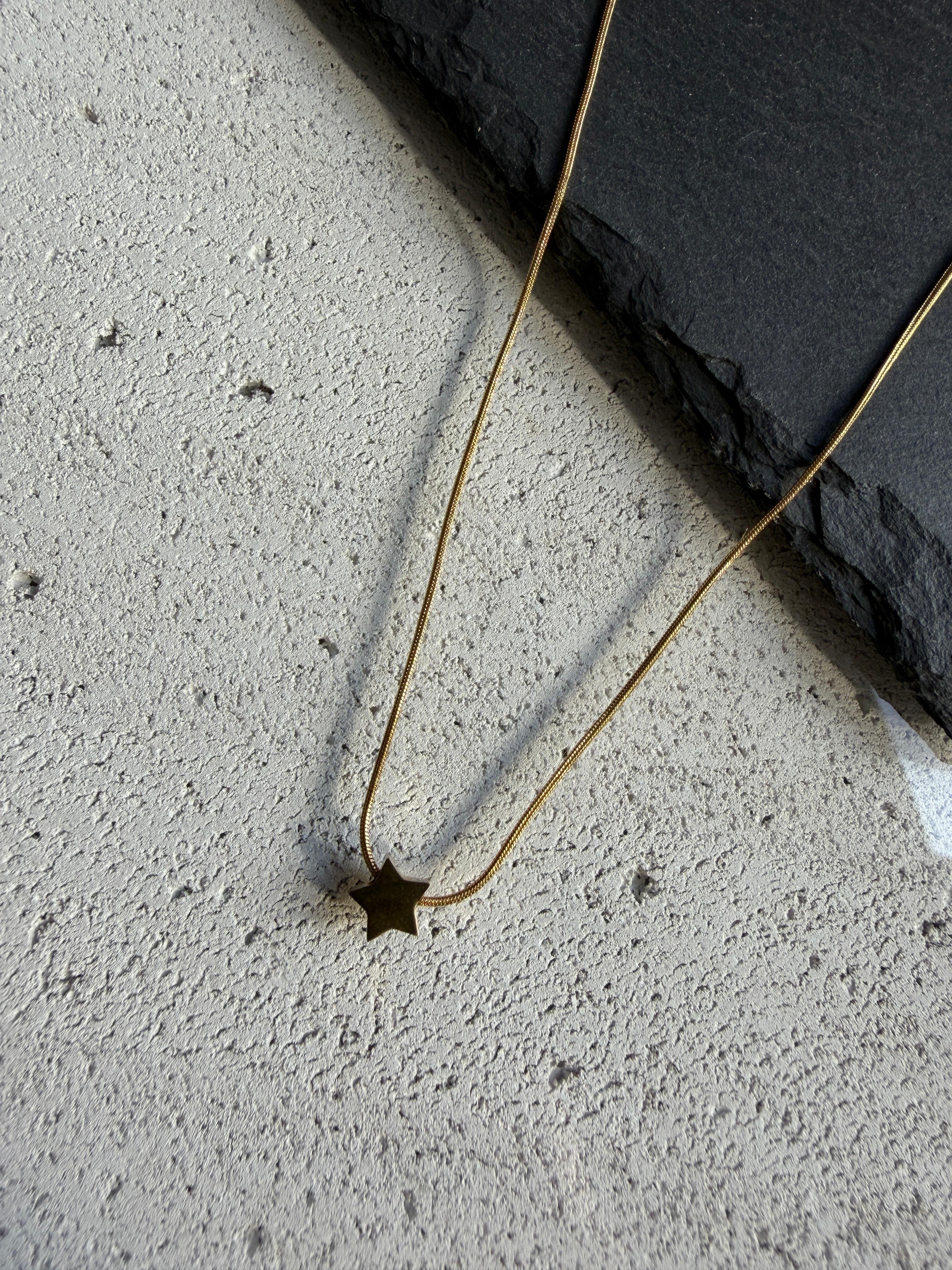 Çelik Gold Kolye 12