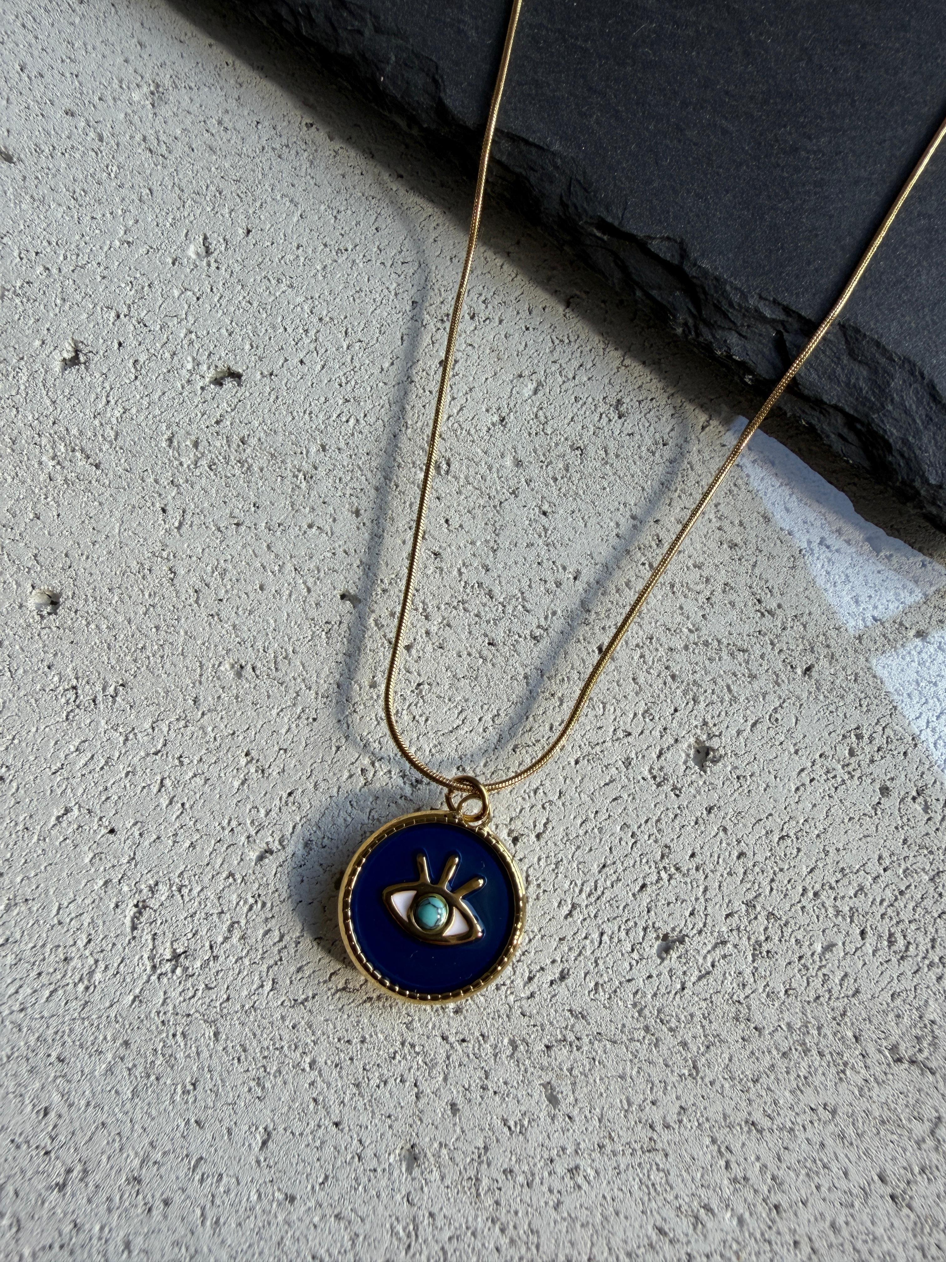 Çelik Gold Kolye 13