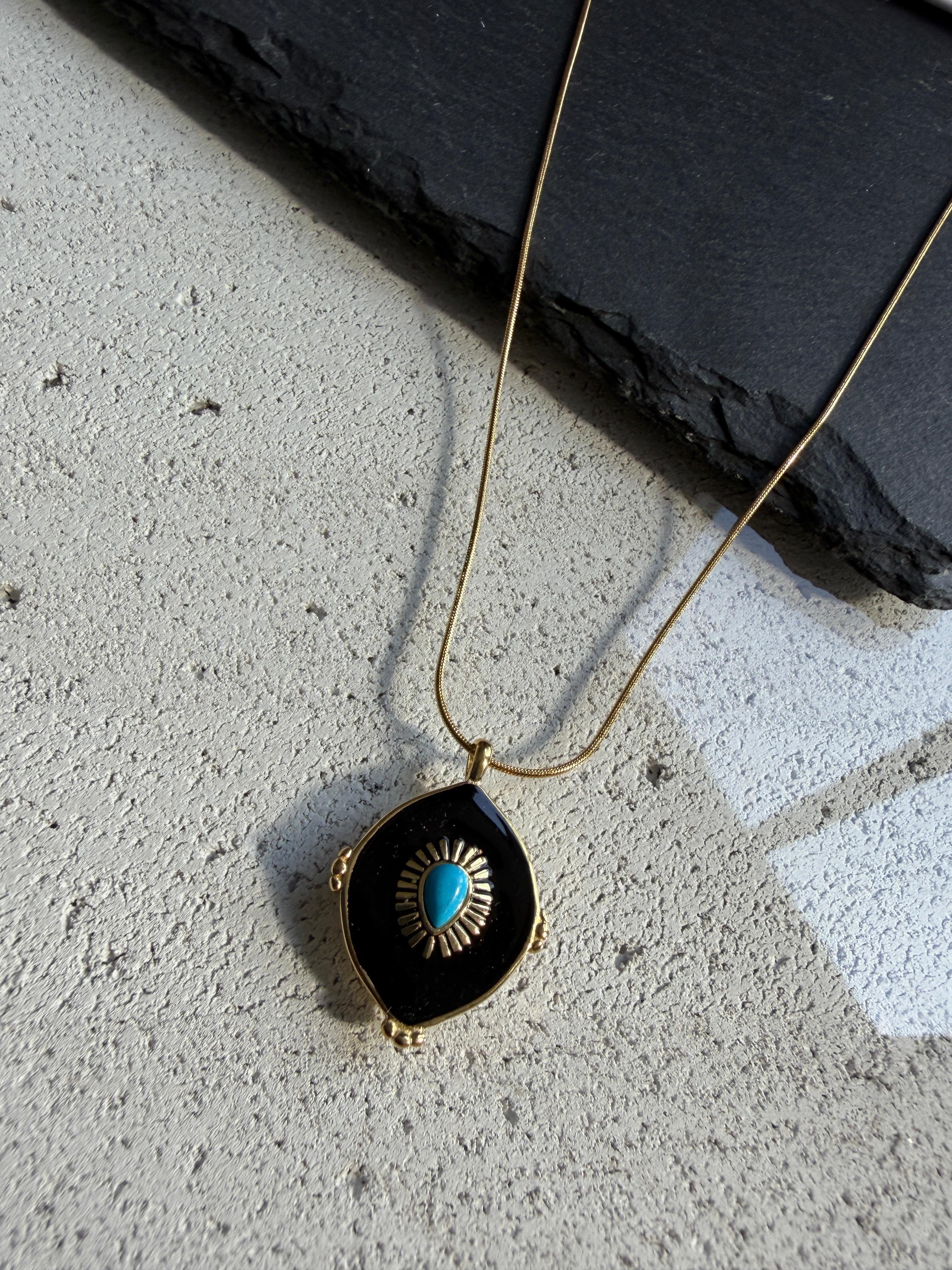 Çelik Gold Kolye 14