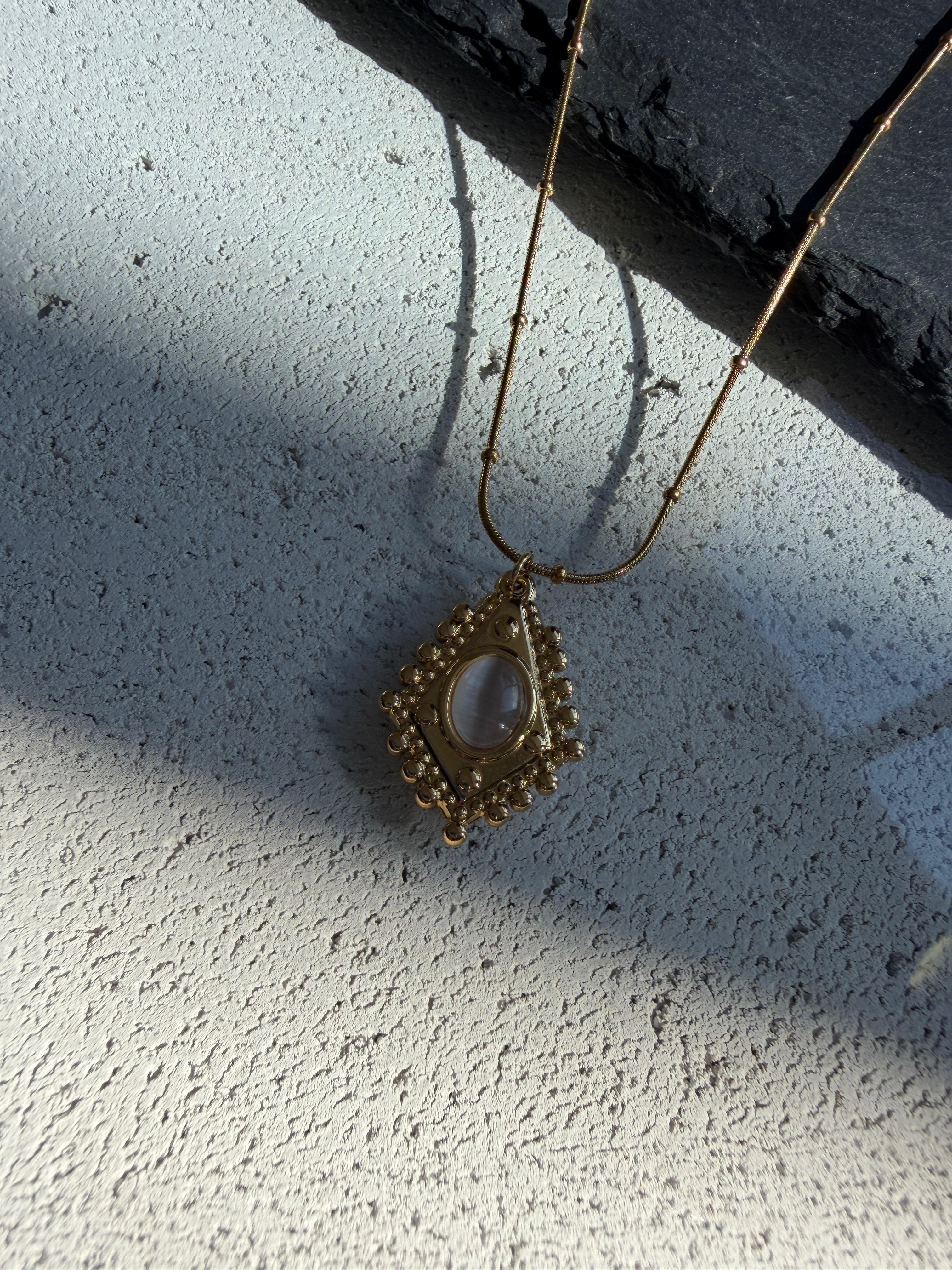 Çelik Gold Kolye 17