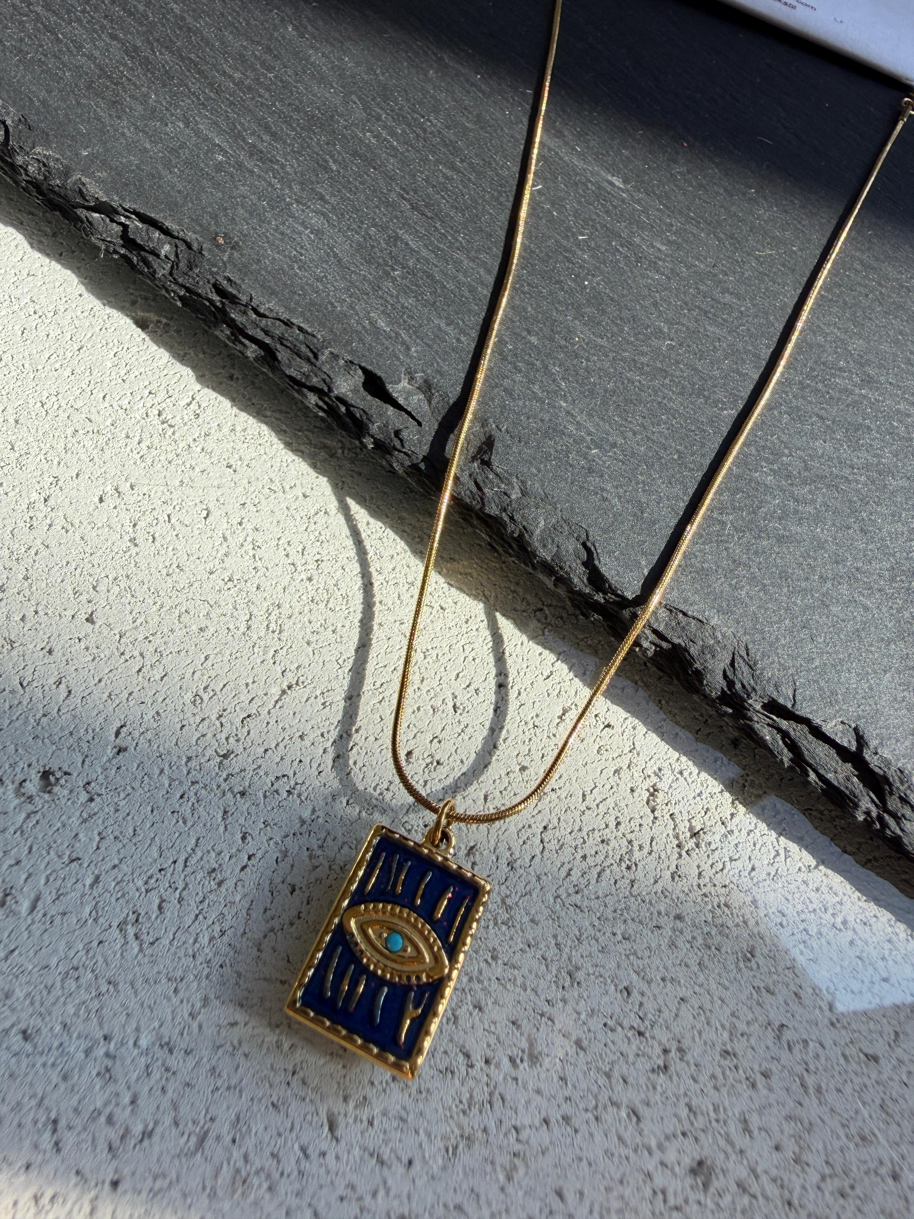 Çelik Gold Kolye 20