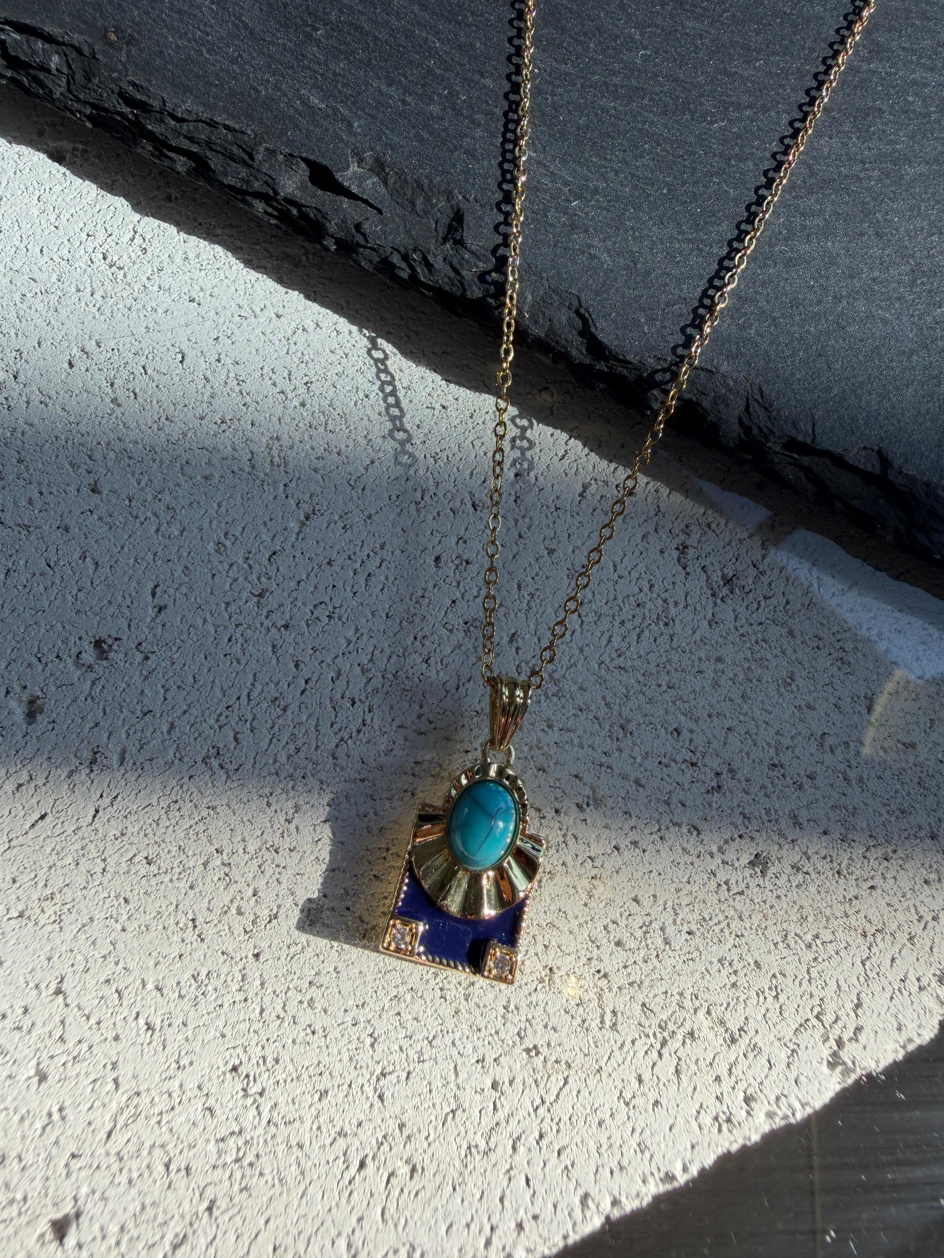 Çelik Gold Kolye 22