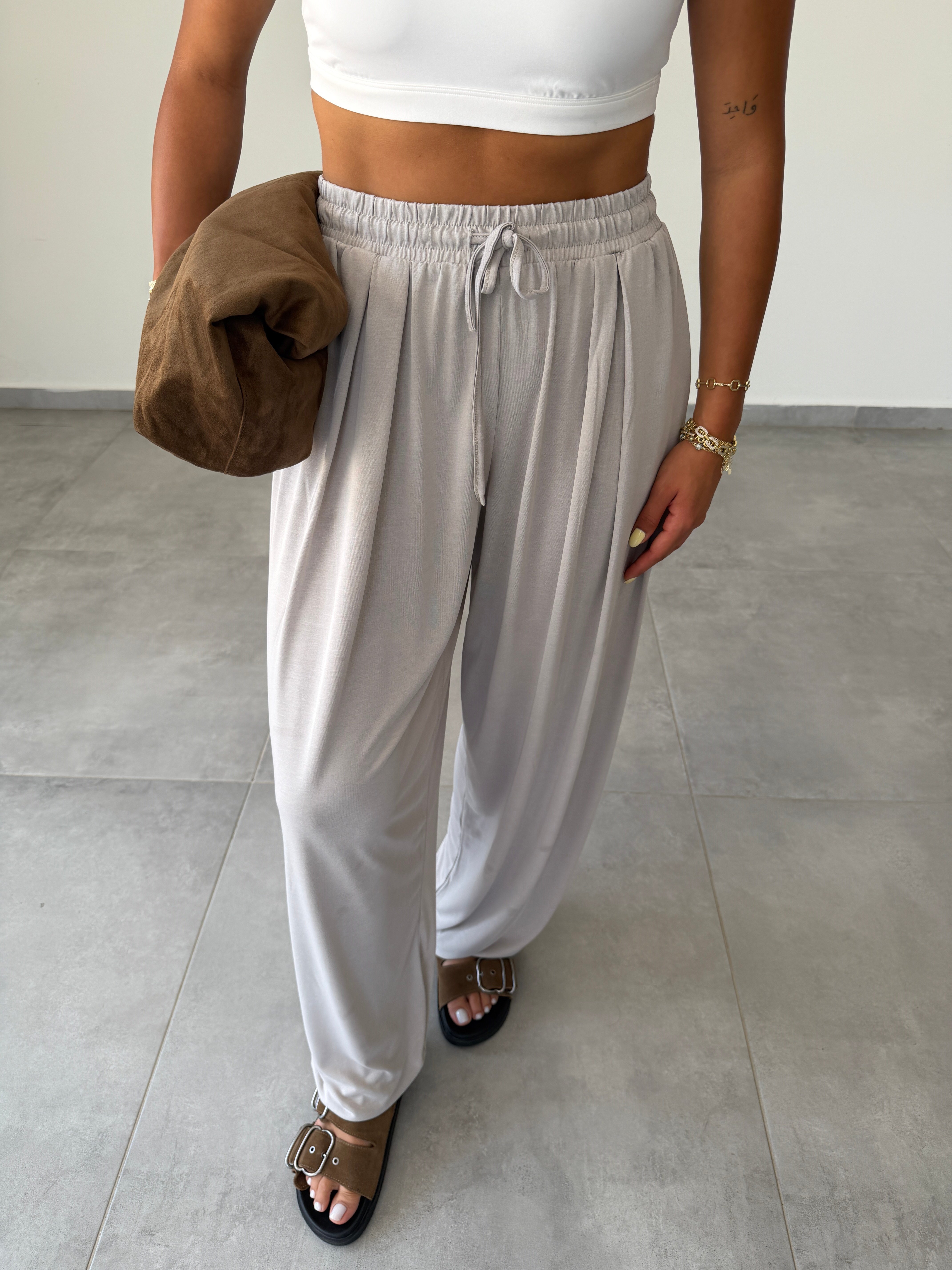 Comfort Taş Modal Kumaş Şalvar Pantolon