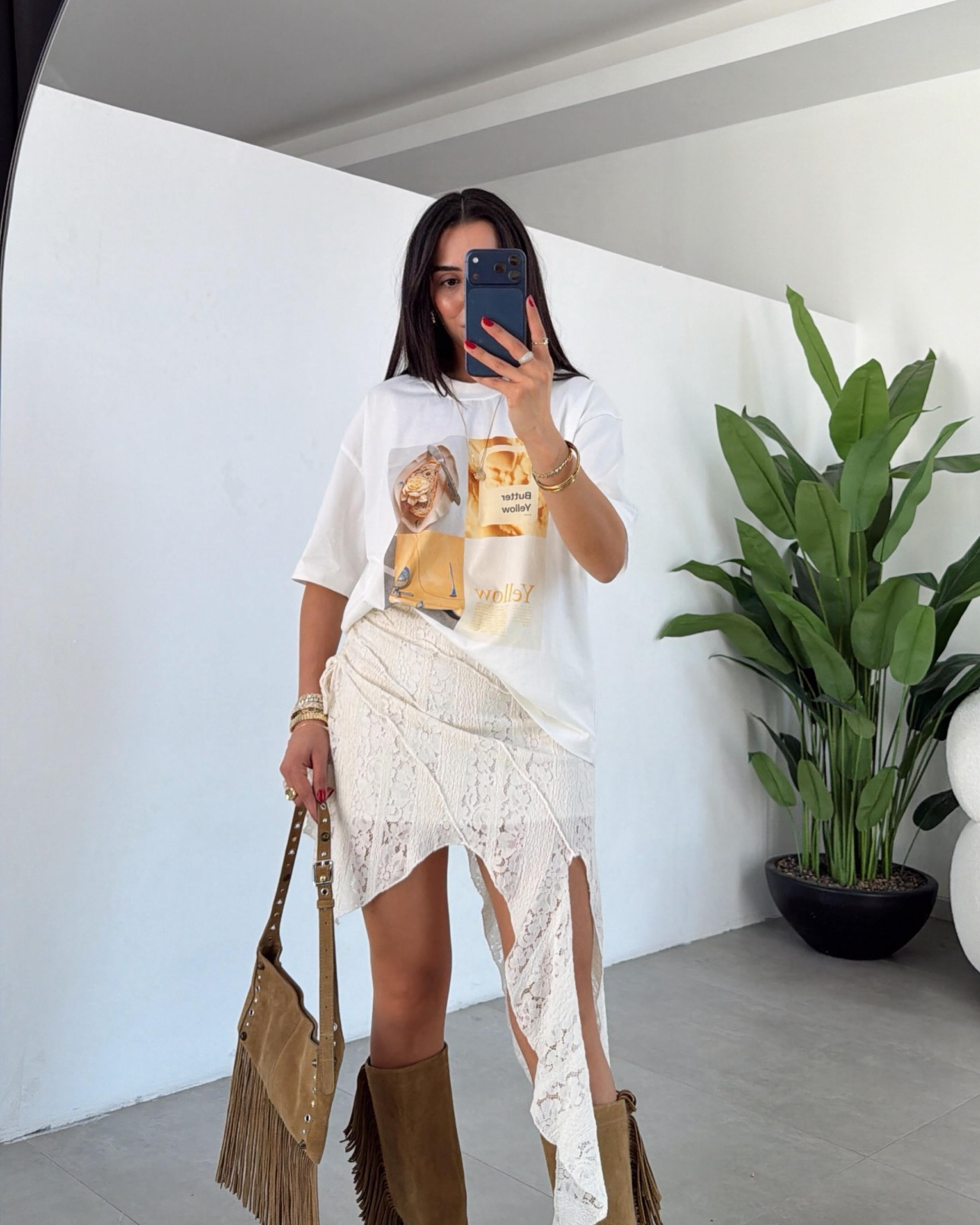 Ekru Butter Yellow Tshirt