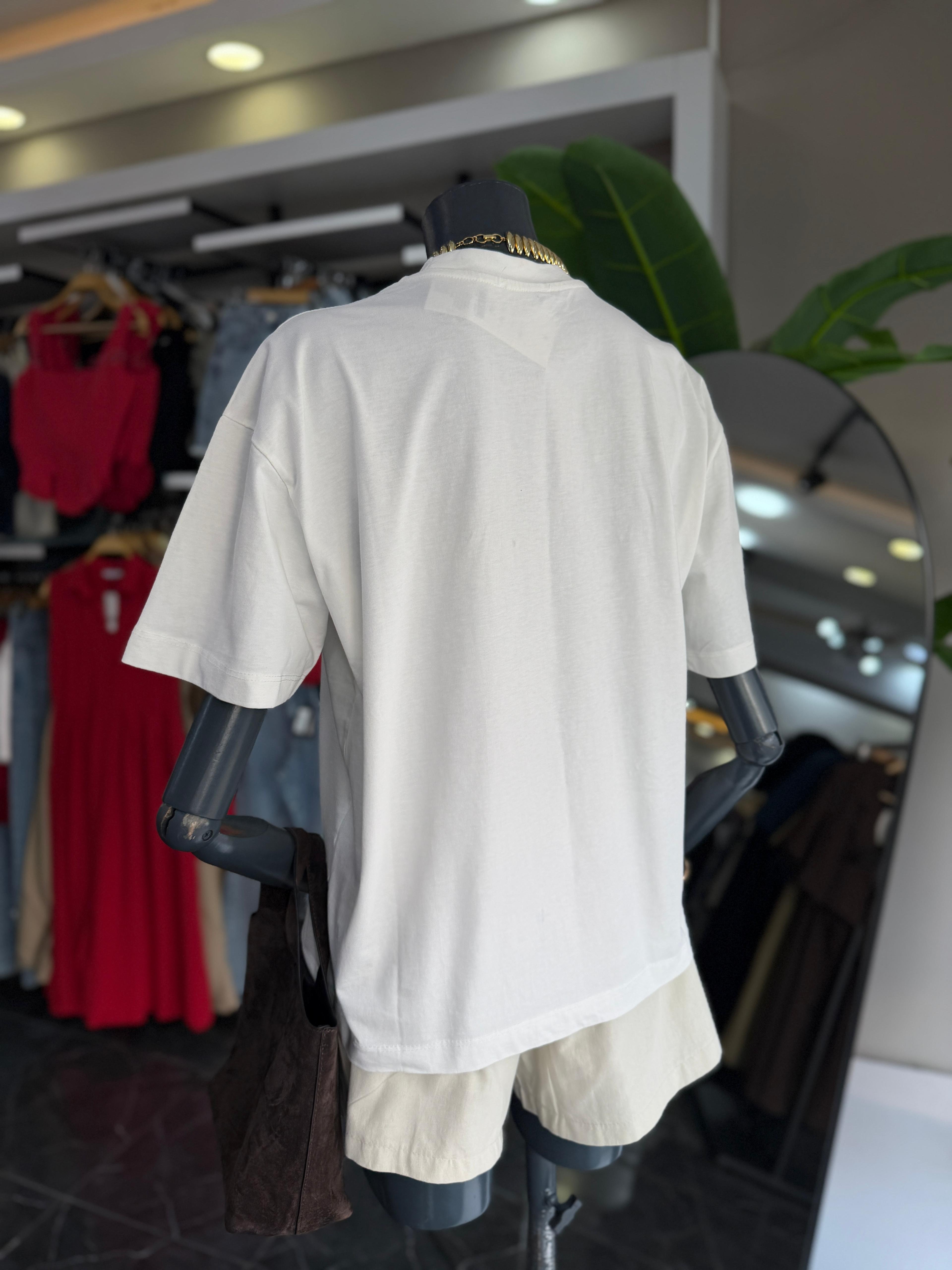 Ekru Dolce Limon Tshirt