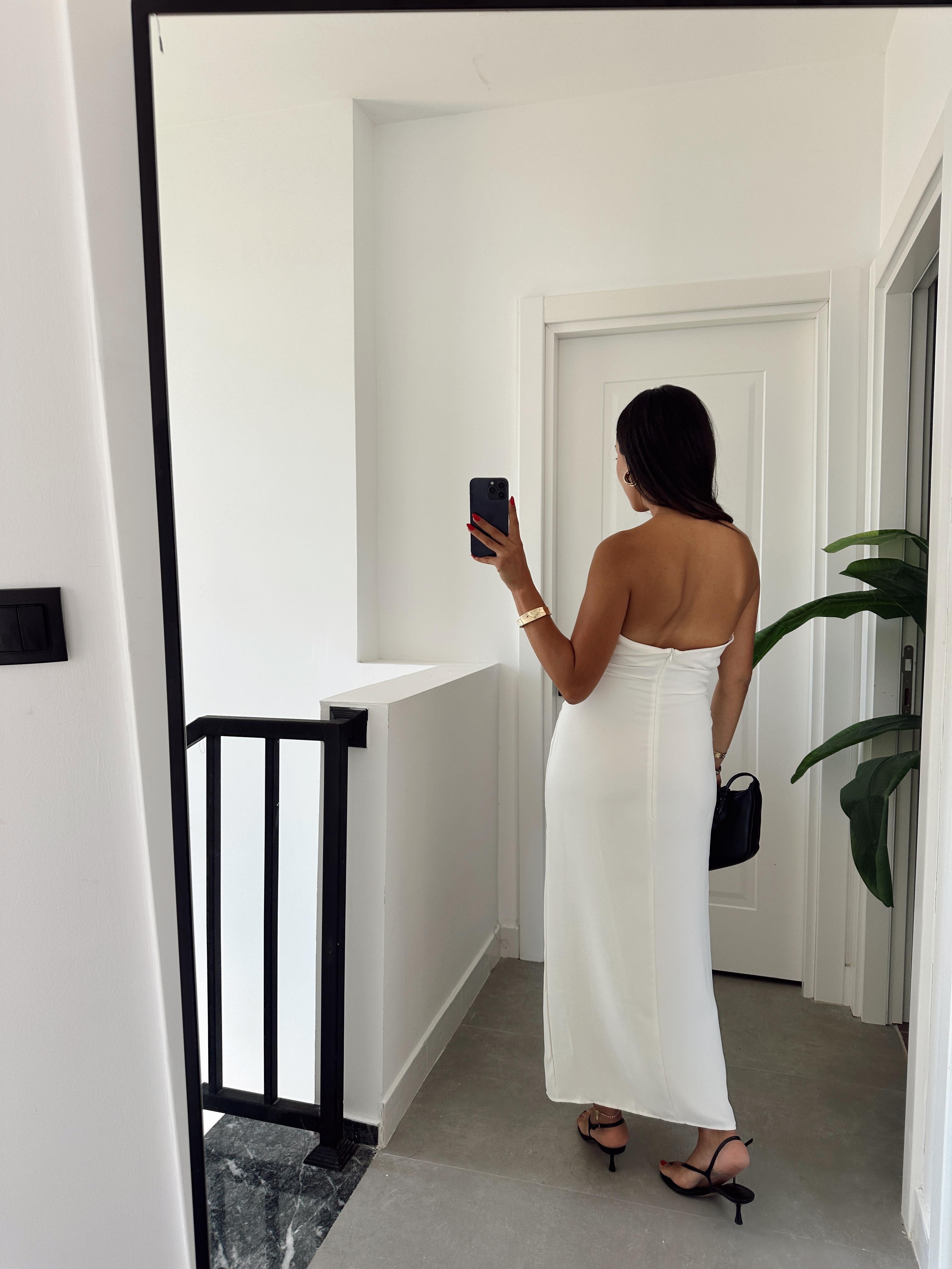 Ekru Erg Atanay Elbise