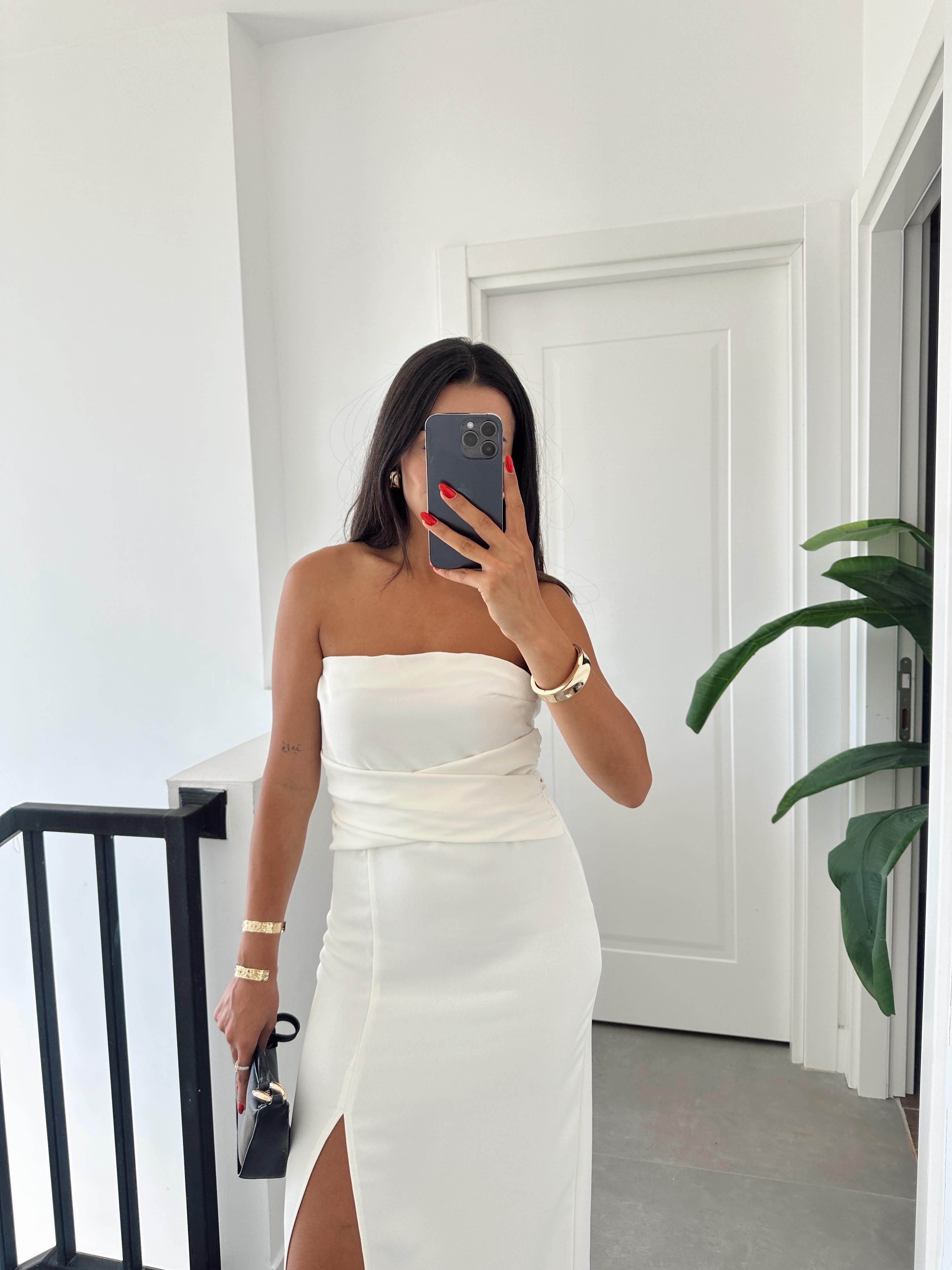 Ekru Erg Atanay Elbise