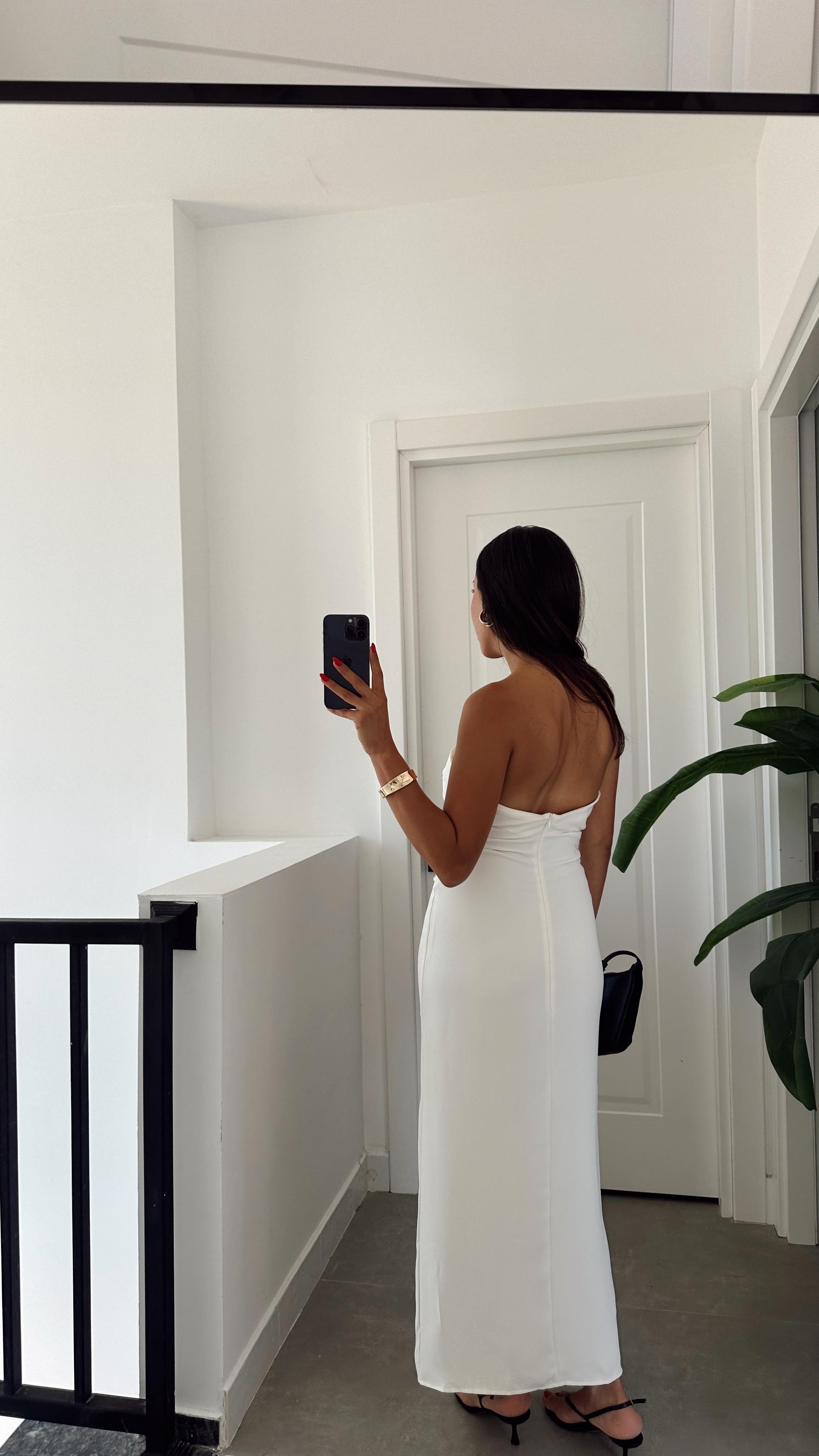 Ekru Erg Atanay Elbise