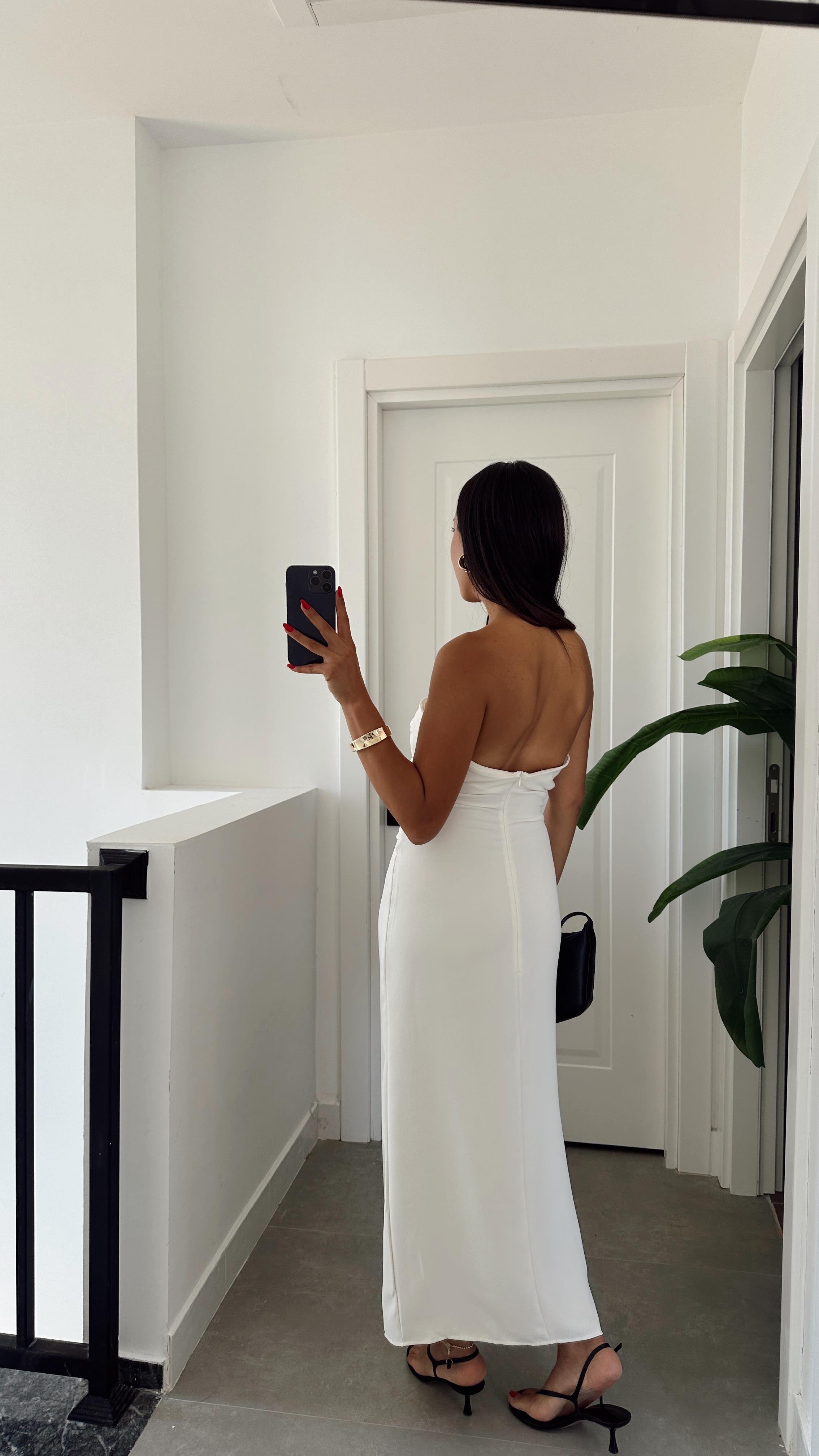 Ekru Erg Atanay Elbise