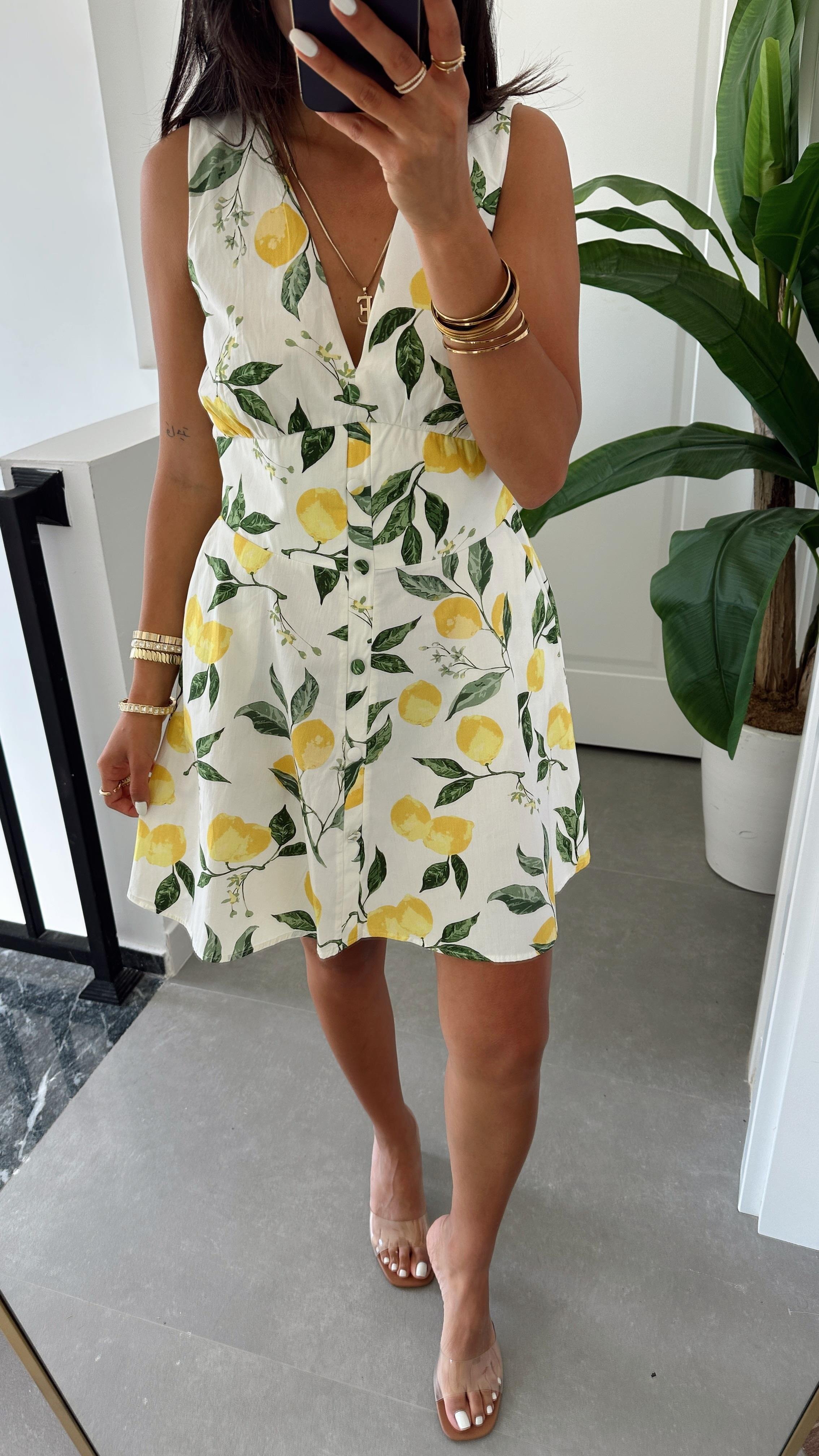 Ekru Lui Dalira Elbise