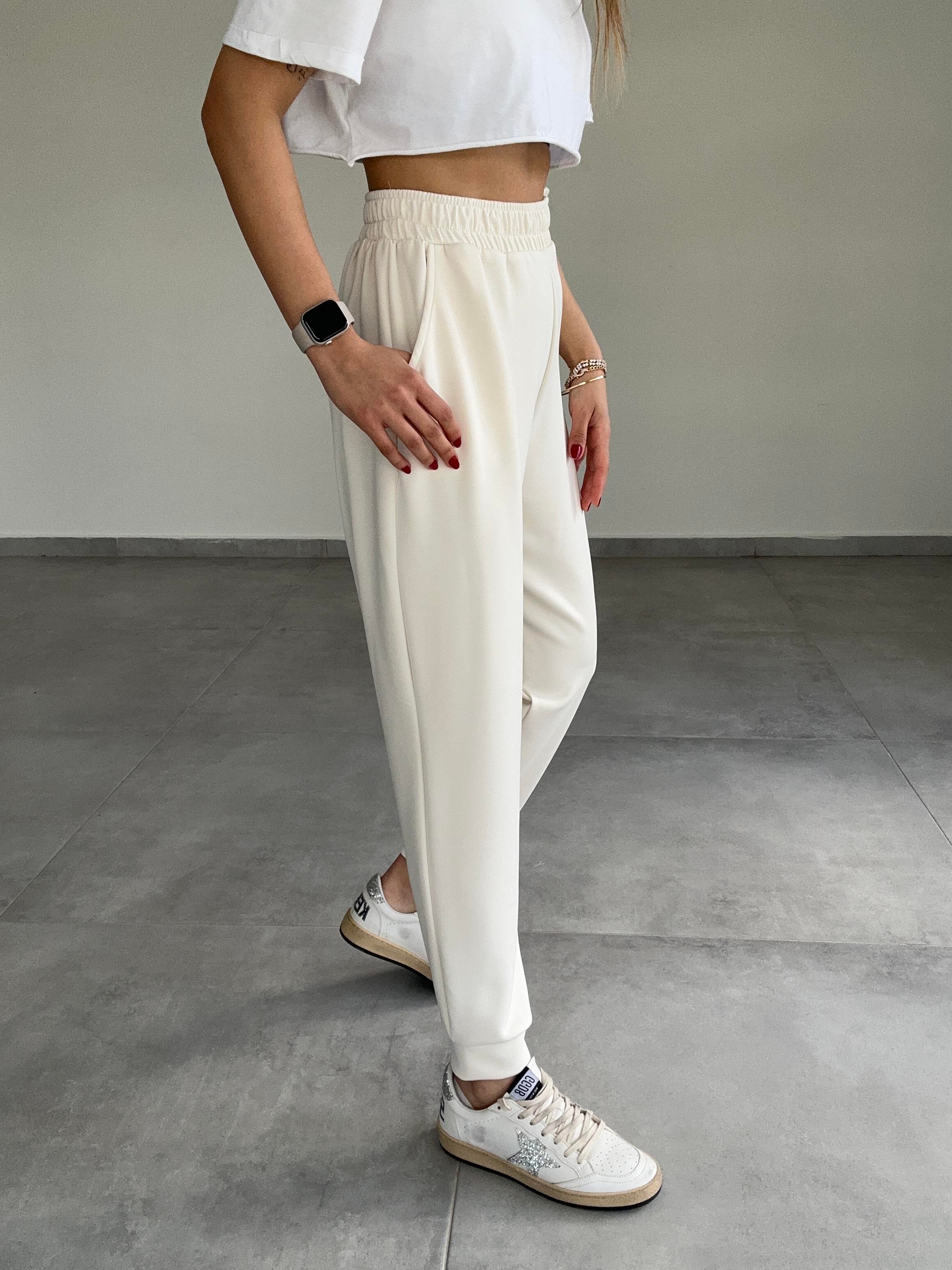 Ekru Modal Kumaş Eşofman