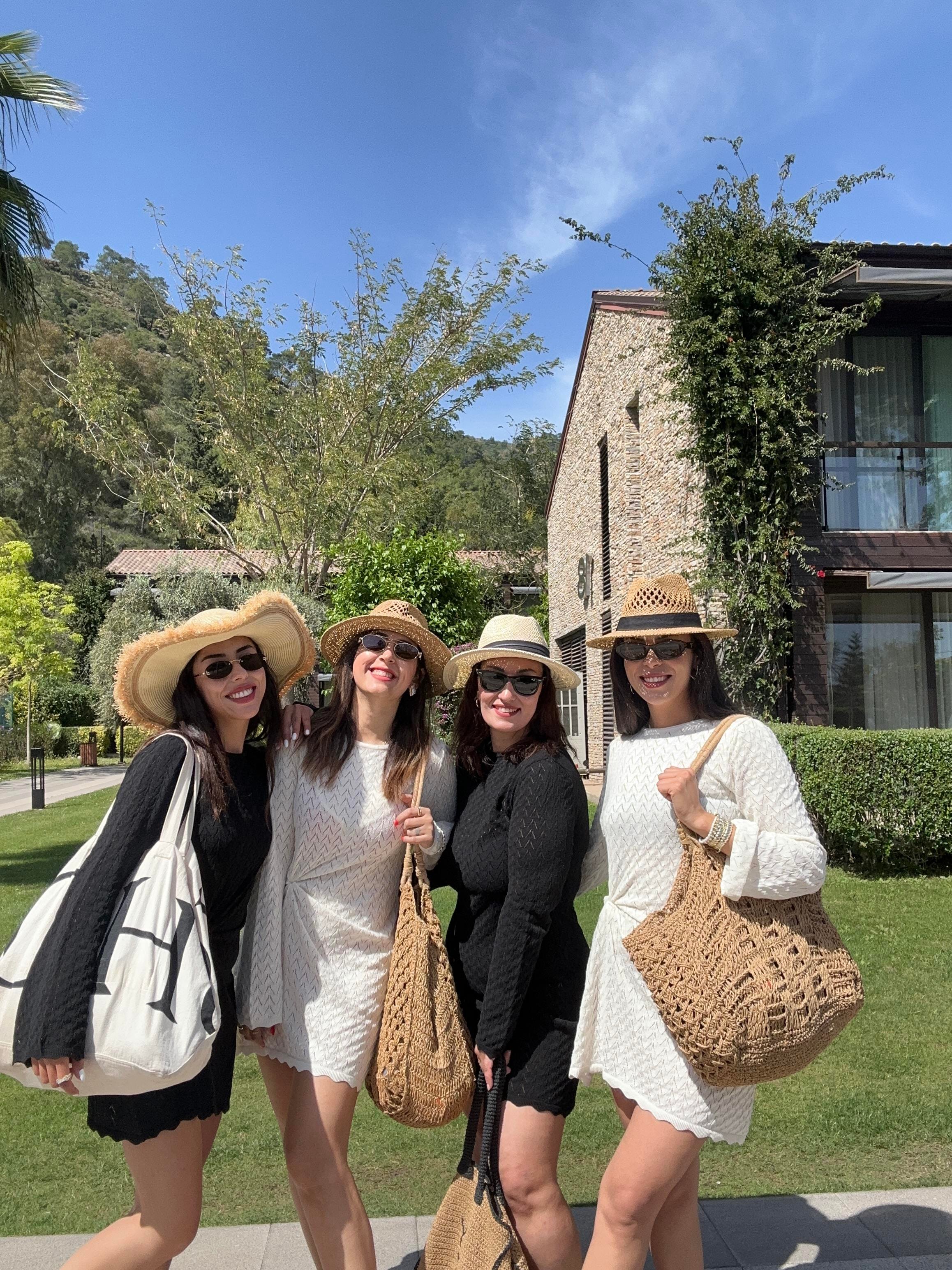 Ekru Örme Triko Elbise