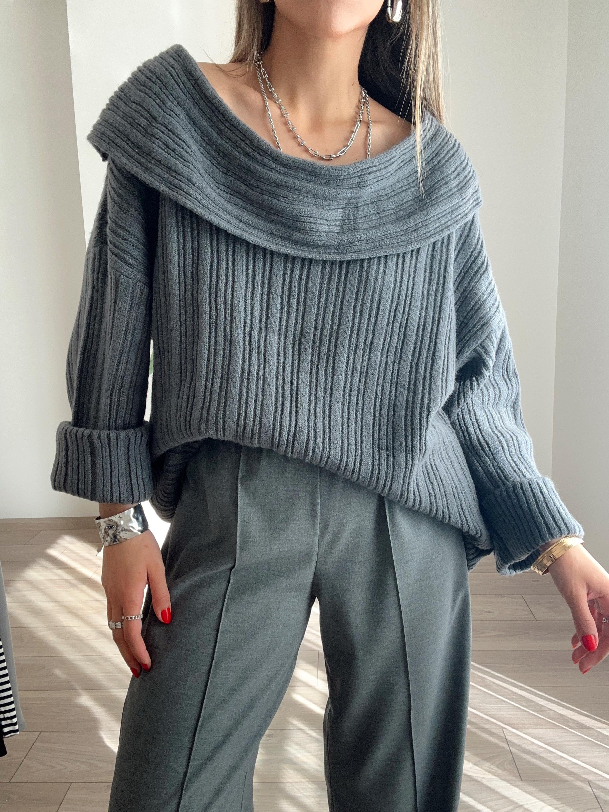 Füme Degaje Yaka Fitilli Kazak